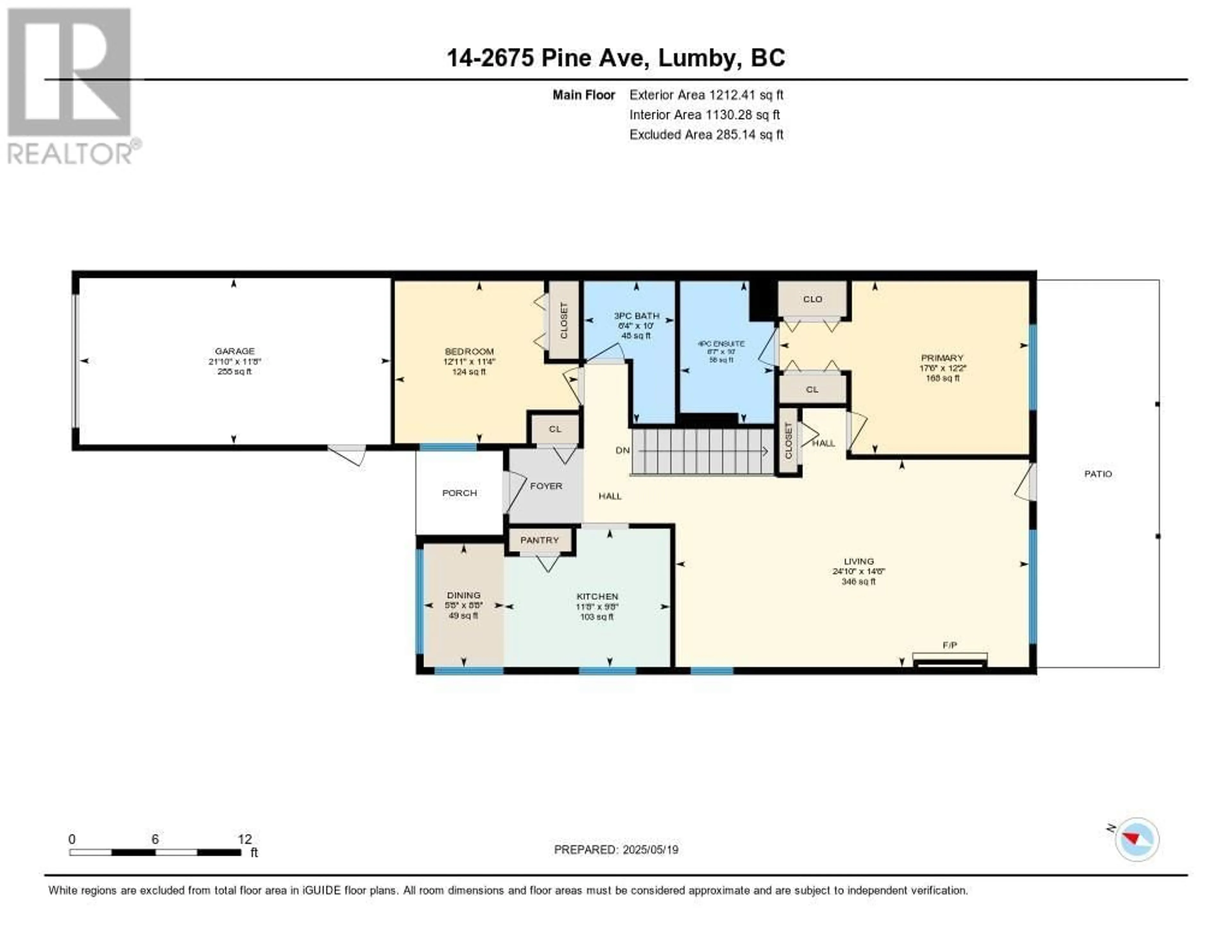 Floor plan for 14 - 2675 PINE AVENUE, Lumby British Columbia V0E2G5