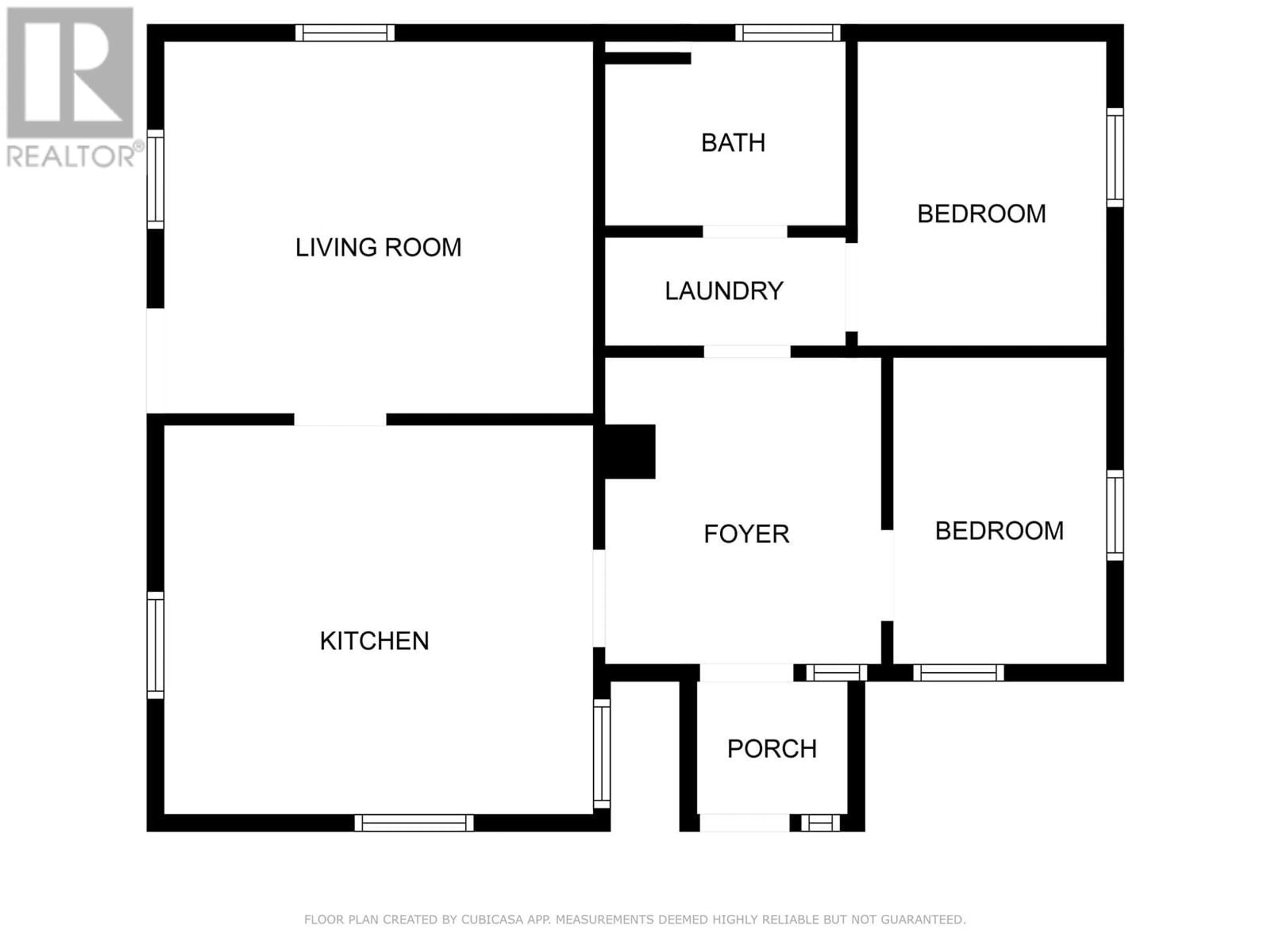 Floor plan for 808 DIVISION STREET, Midway British Columbia V0H1M0