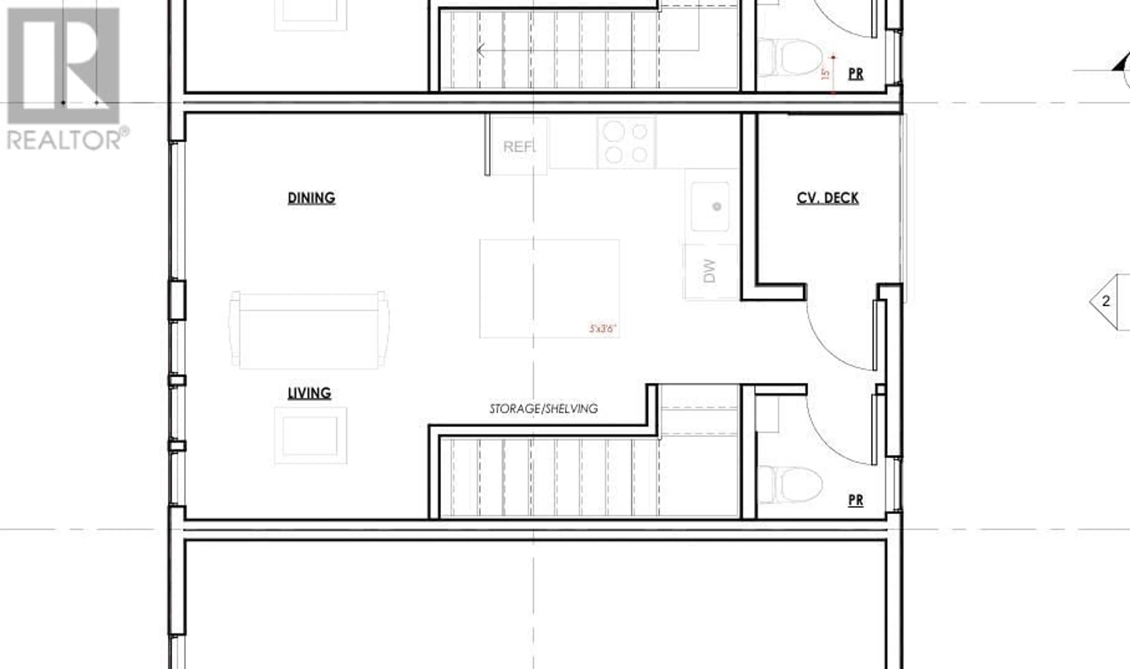 Floor plan for SL B - 309 WEST GORE STREET, Nelson British Columbia V1L3G9
