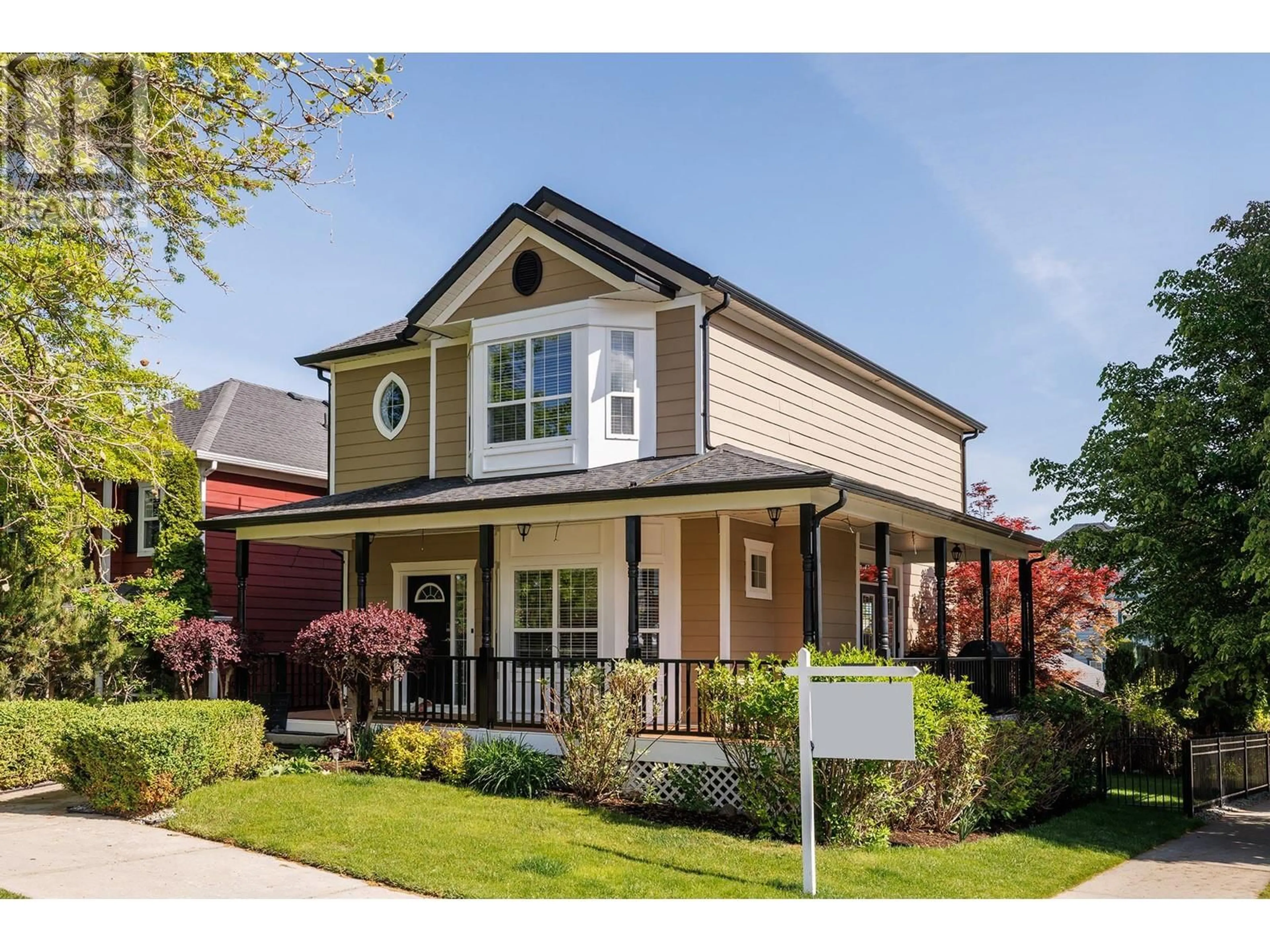 Home with vinyl exterior material, street for 5296 ALLENBY LANE, Kelowna British Columbia V1W4T8