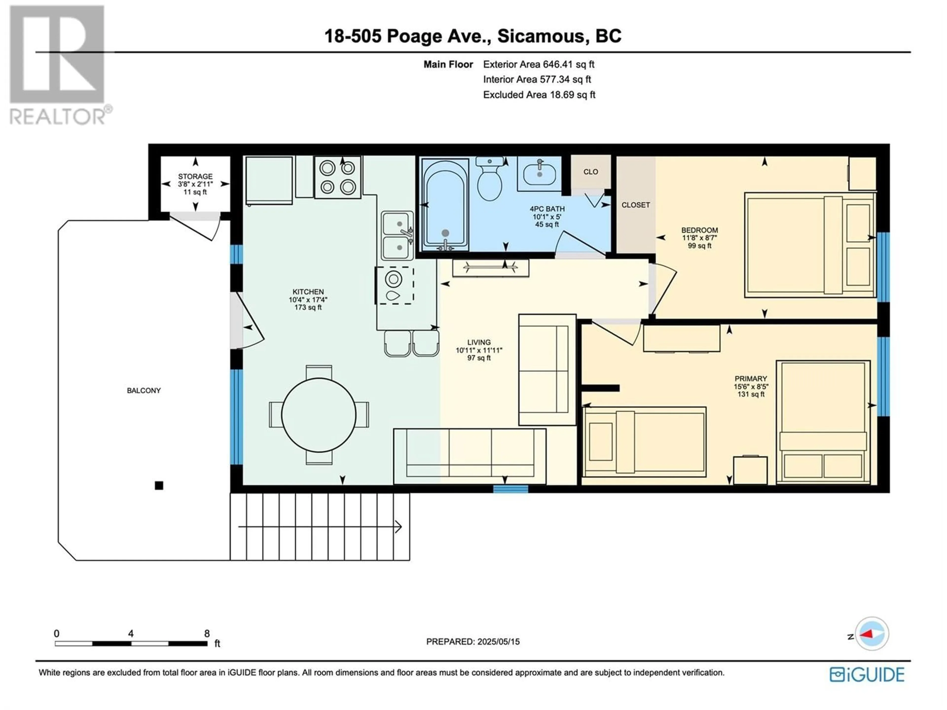 Floor plan for 18 - 505 POAGE AVENUE, Sicamous British Columbia V0E2V1