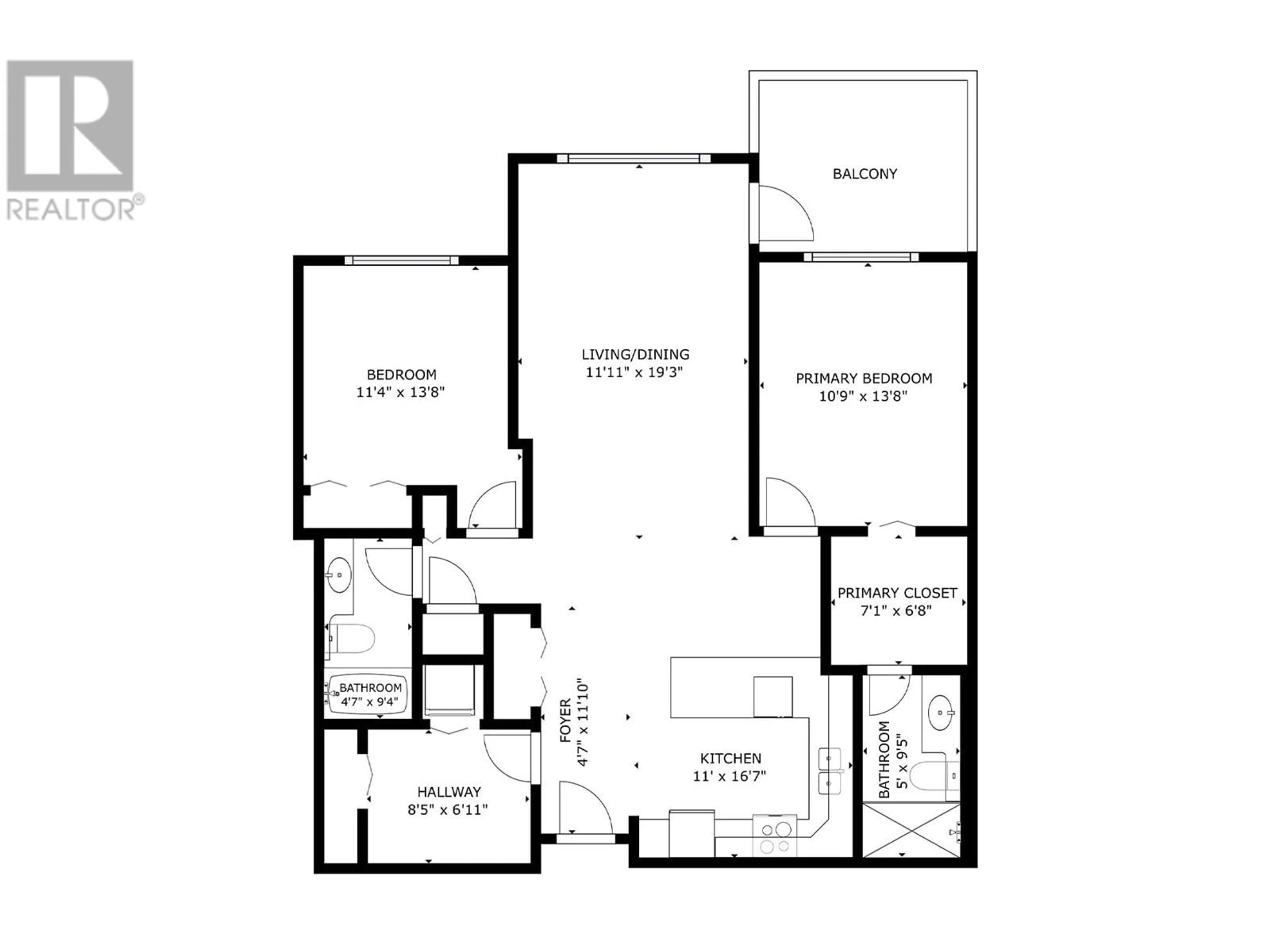 Floor plan for 3306 - 3832 OLD OKANAGAN HIGHWAY, West Kelowna British Columbia V4T3G6