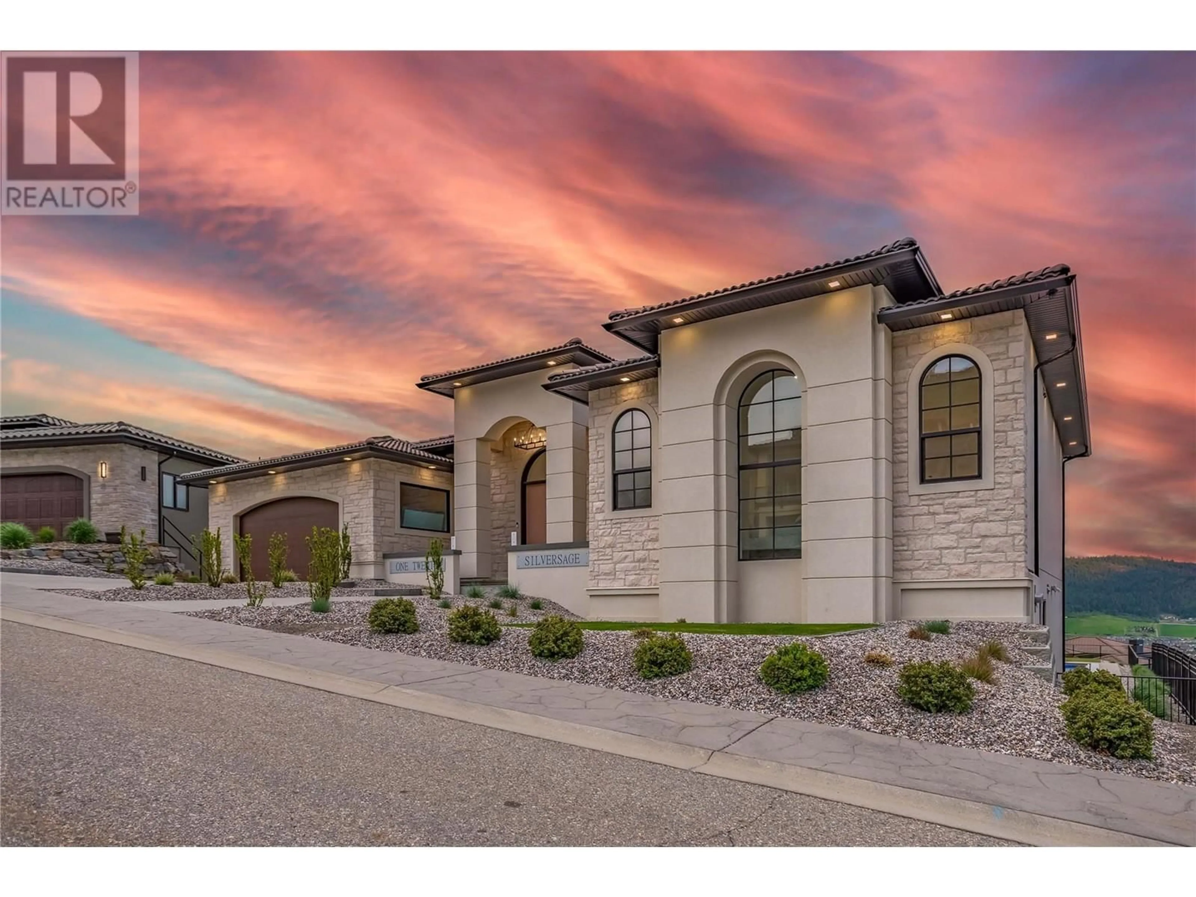 Home with brick exterior material, street for 120 SILVERSAGE TERRACE, Vernon British Columbia V1H2J7
