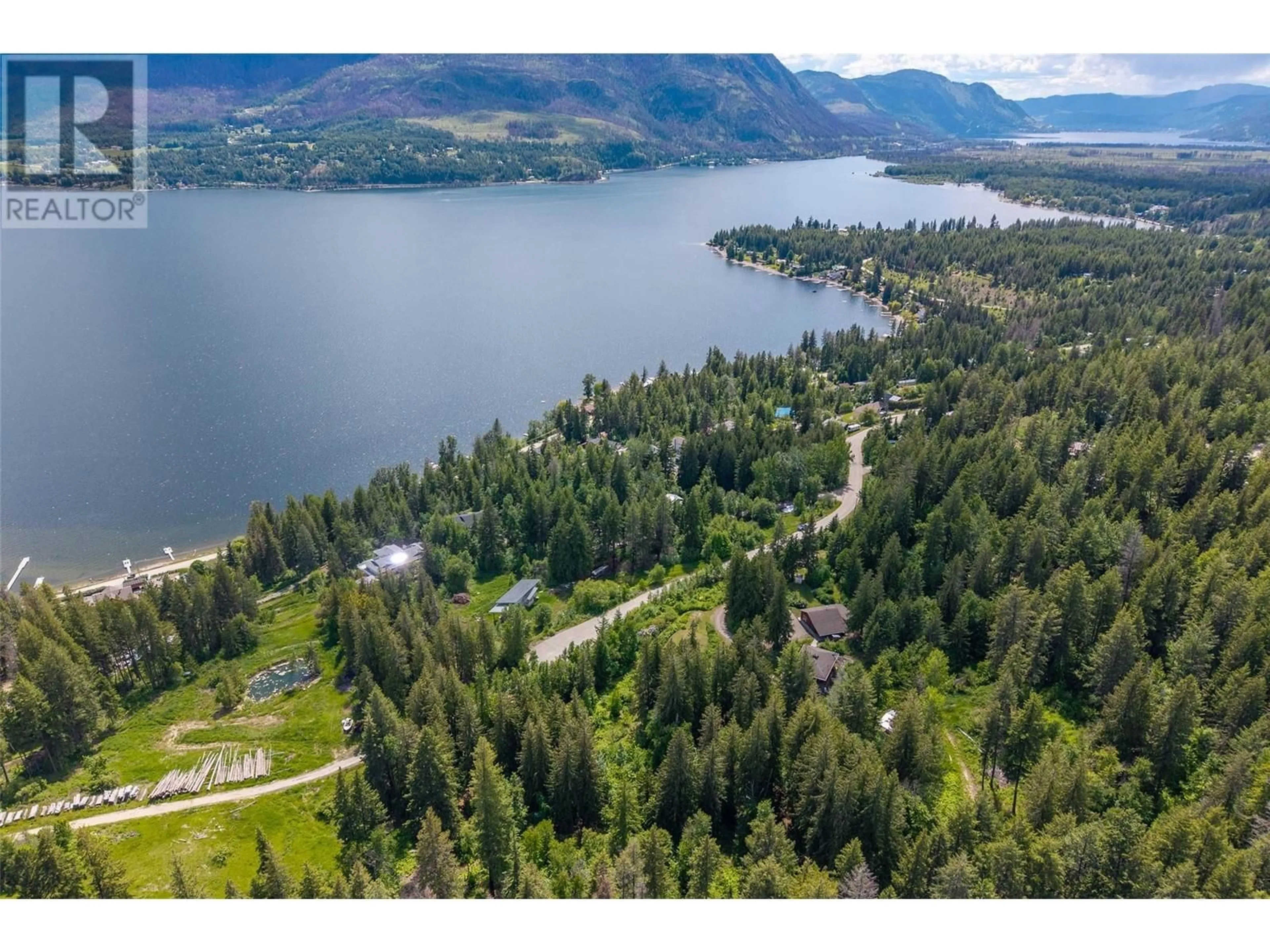 A pic from outside/outdoor area/front of a property/back of a property/a pic from drone, water/lake/river/ocean view for 3019 HOPWOOD ROAD, Lee Creek British Columbia V0E1M4