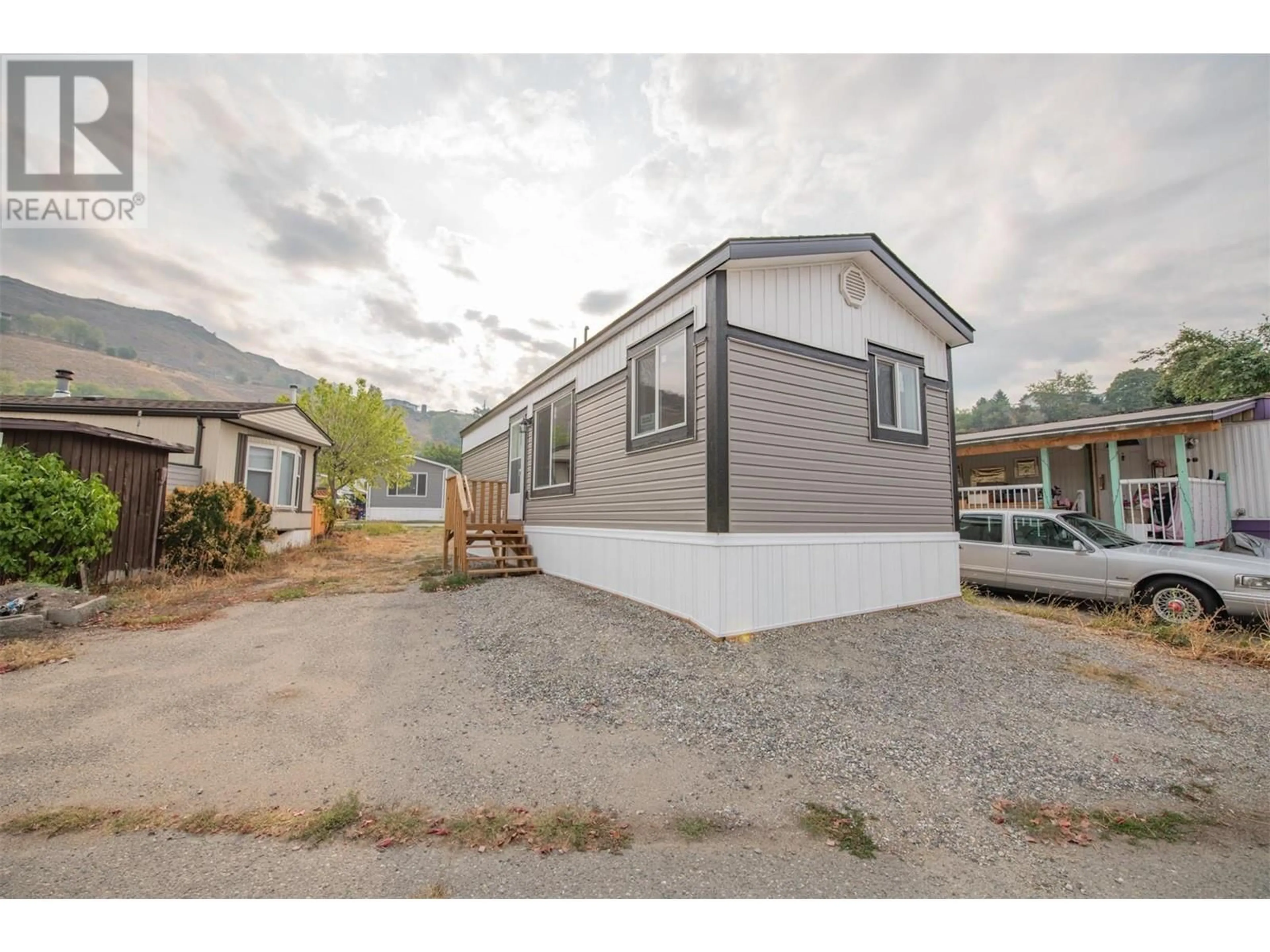 Home with vinyl exterior material, street for 151 - 15401 KALAMALKA ROAD, Vernon British Columbia V1B2B3