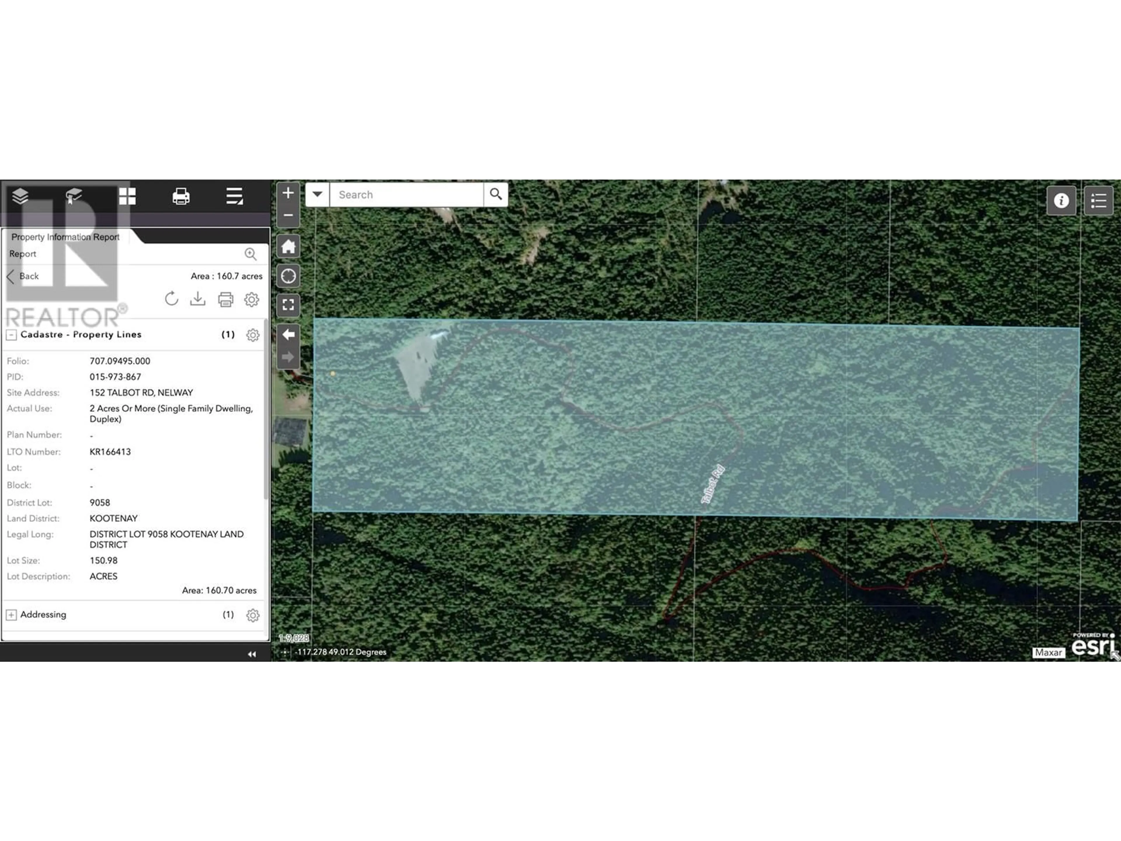 Unknown for 152 TALBOT ROAD, Salmo British Columbia V0G1Z0