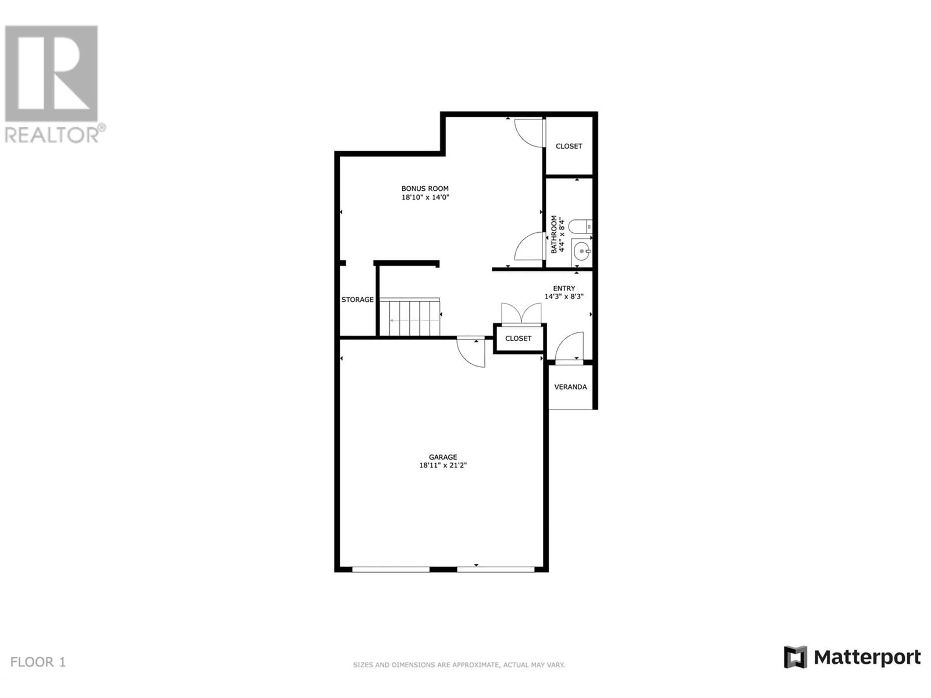 Floor plan for 12 - 1818 PEAK POINT COURT, West Kelowna British Columbia V1Z4B4