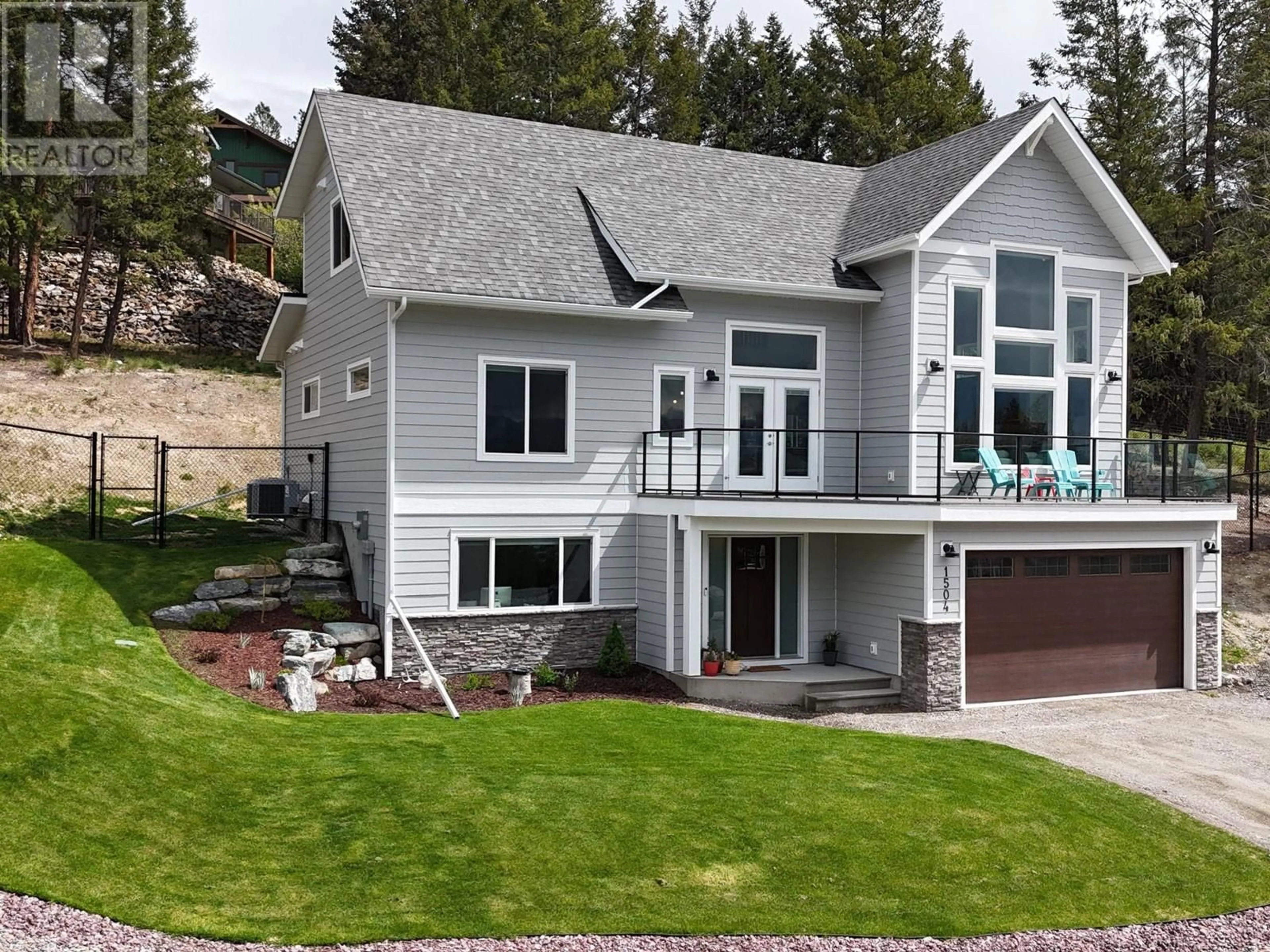 Home with vinyl exterior material, mountain view for 1504 ABEL AVENUE, Cranbrook British Columbia V1C0C4