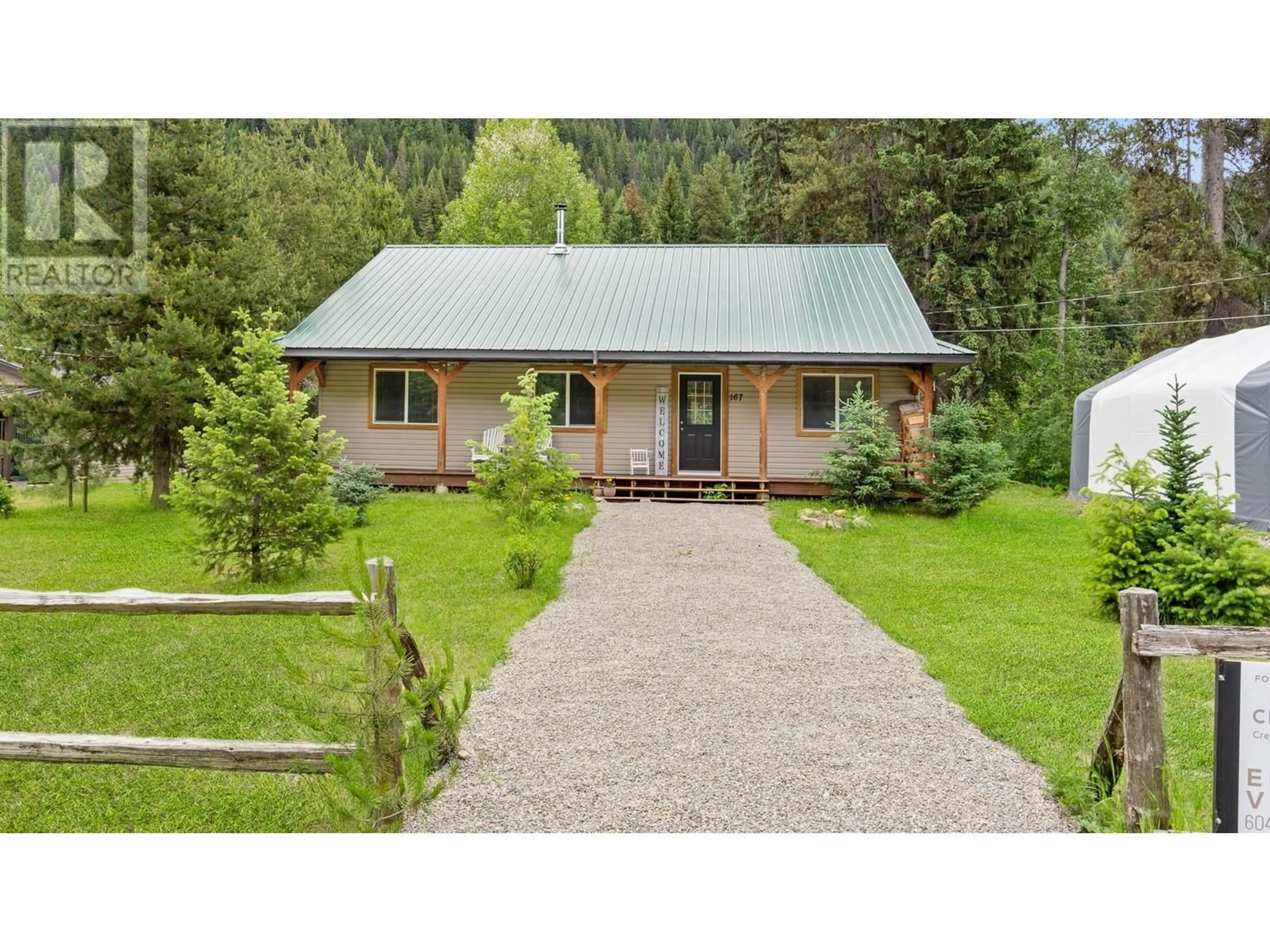 A pic from outside/outdoor area/front of a property/back of a property/a pic from drone, street for 167 AIRSTRIP ROAD, Manning Park British Columbia V0X1R0