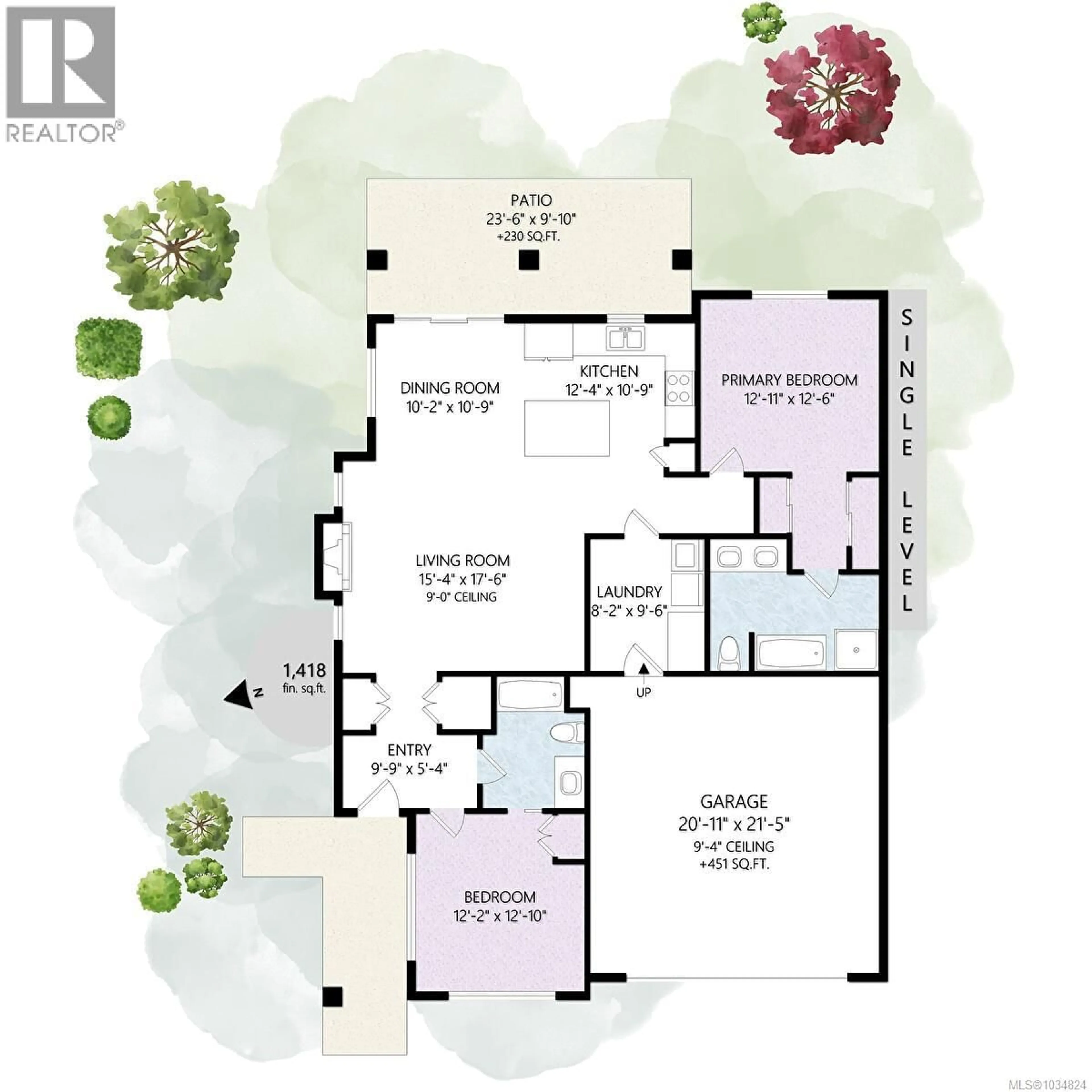 Floor plan for 14 - 265 CASPIAN DRIVE, Colwood British Columbia V9C0P8