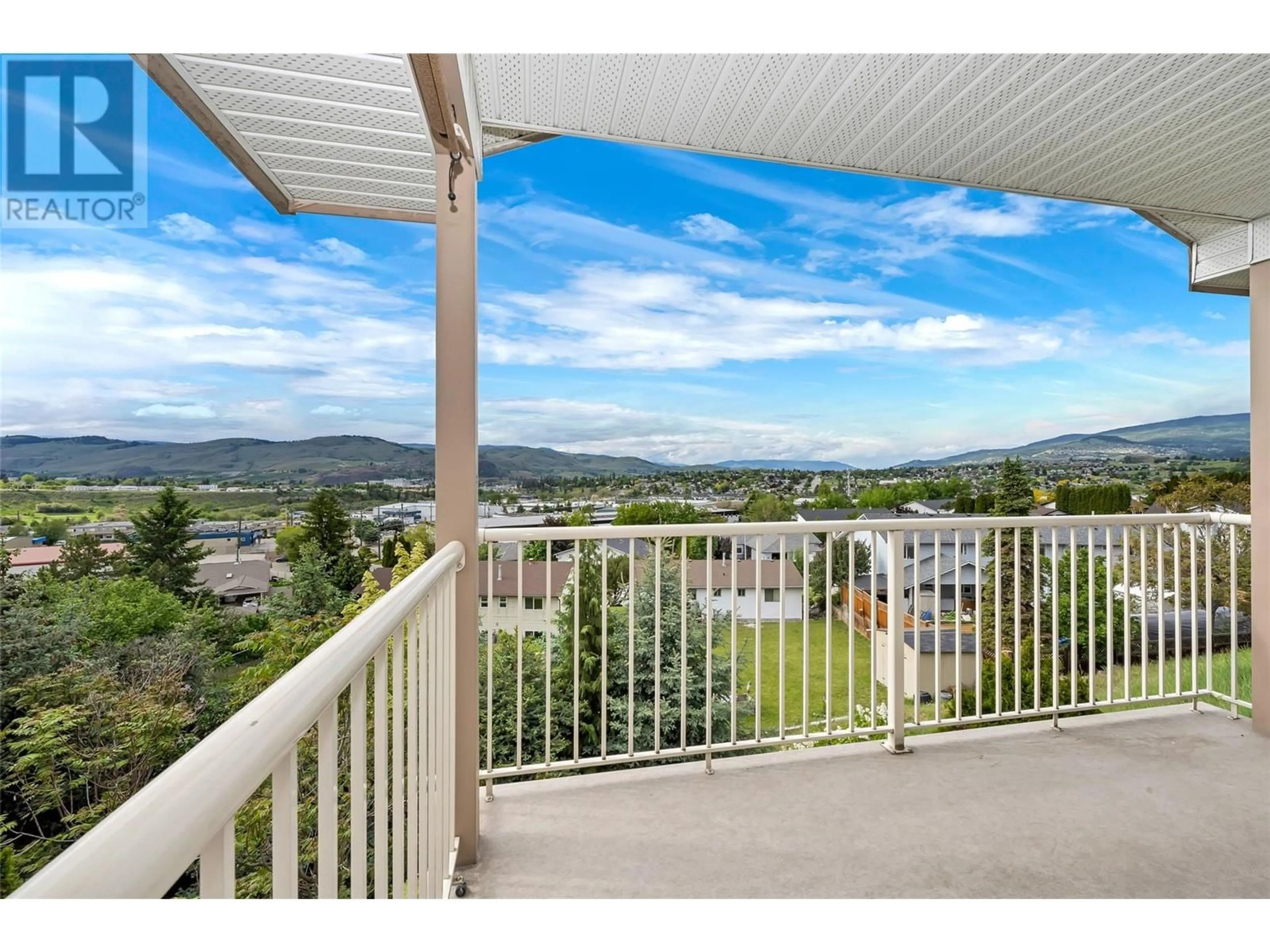 Balcony in the apartment, unknown for 1070 MT FOSTHALL DRIVE, Vernon British Columbia V1B2W2