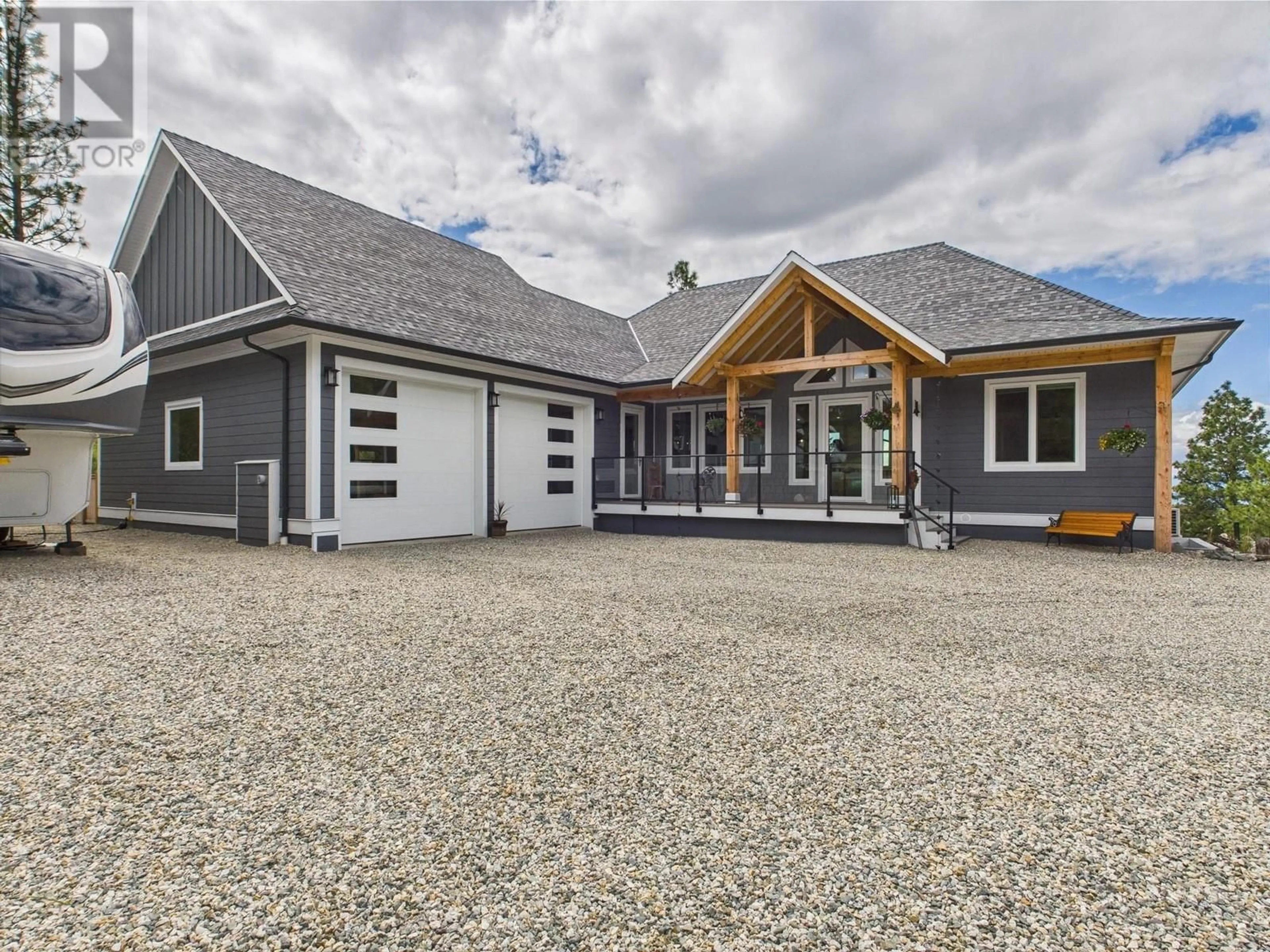 A pic from outside/outdoor area/front of a property/back of a property/a pic from drone, unknown for 125 FALCON PLACE, Osoyoos British Columbia V0H1V6