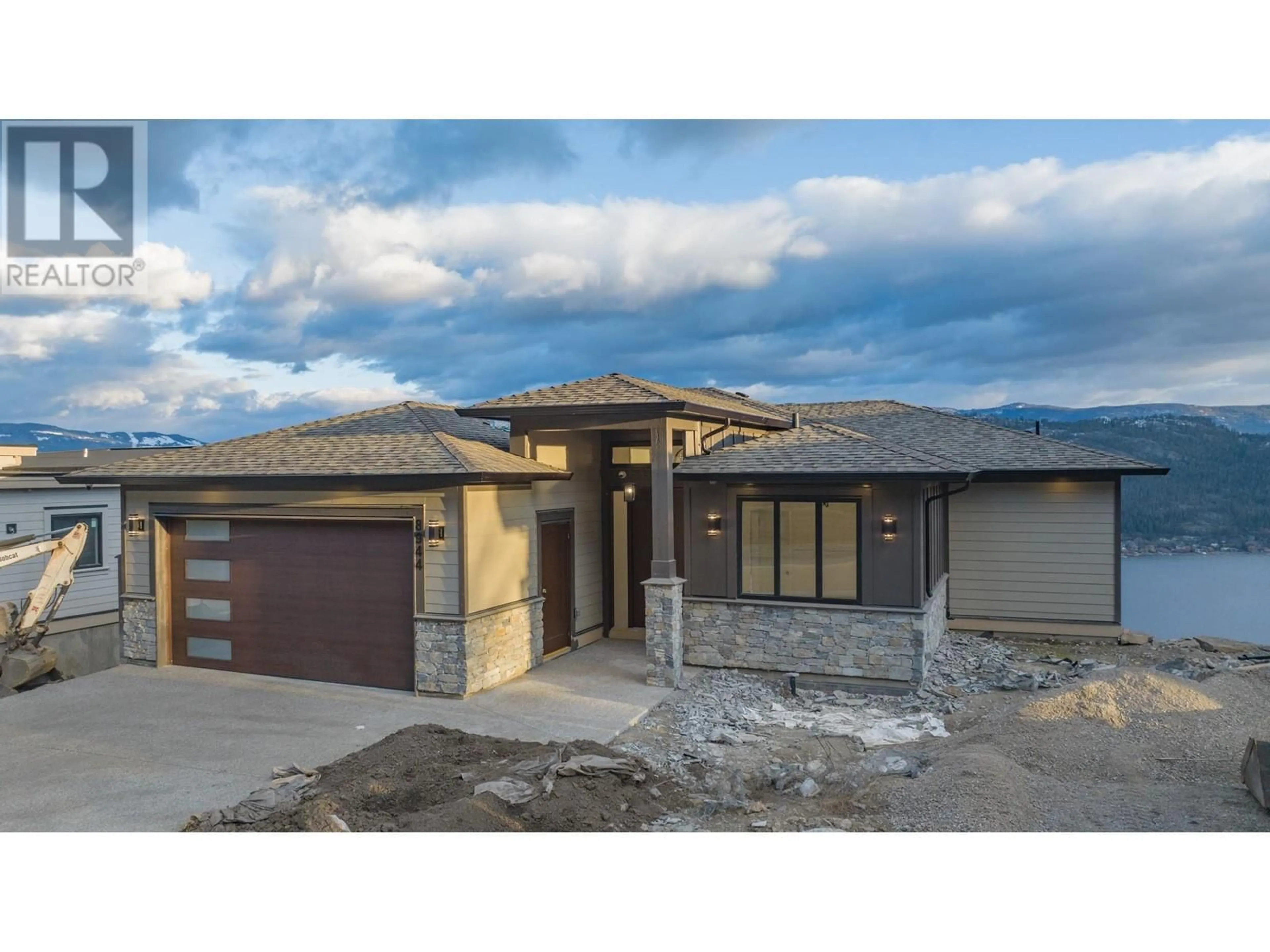 Home with brick exterior material, street for 8944 TAVISTOCK ROAD, Vernon British Columbia V1H2K9