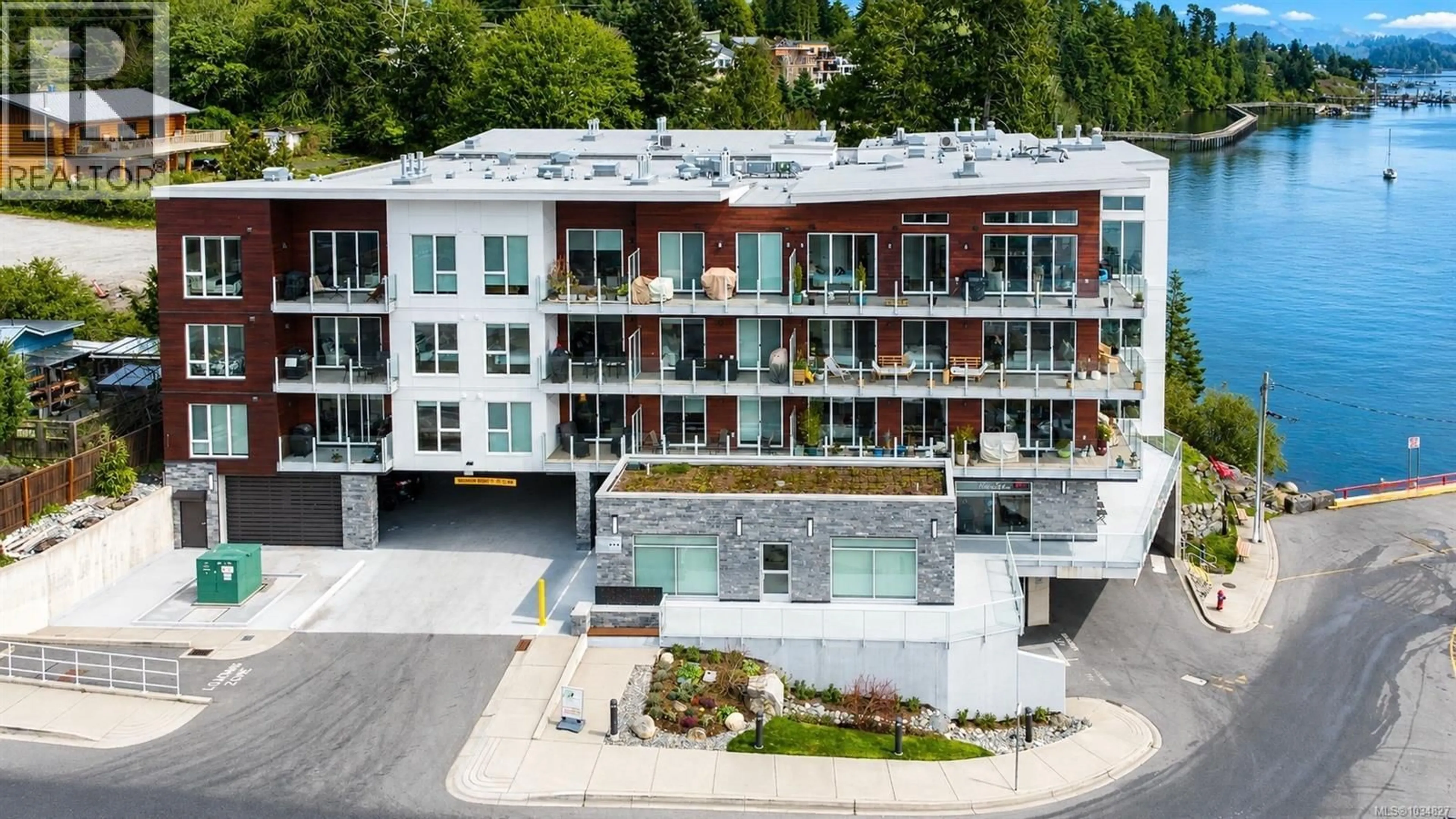 A pic from outside/outdoor area/front of a property/back of a property/a pic from drone, building for 204 - 1820 MAPLE AVENUE SOUTH, Sooke British Columbia V9Z0N9