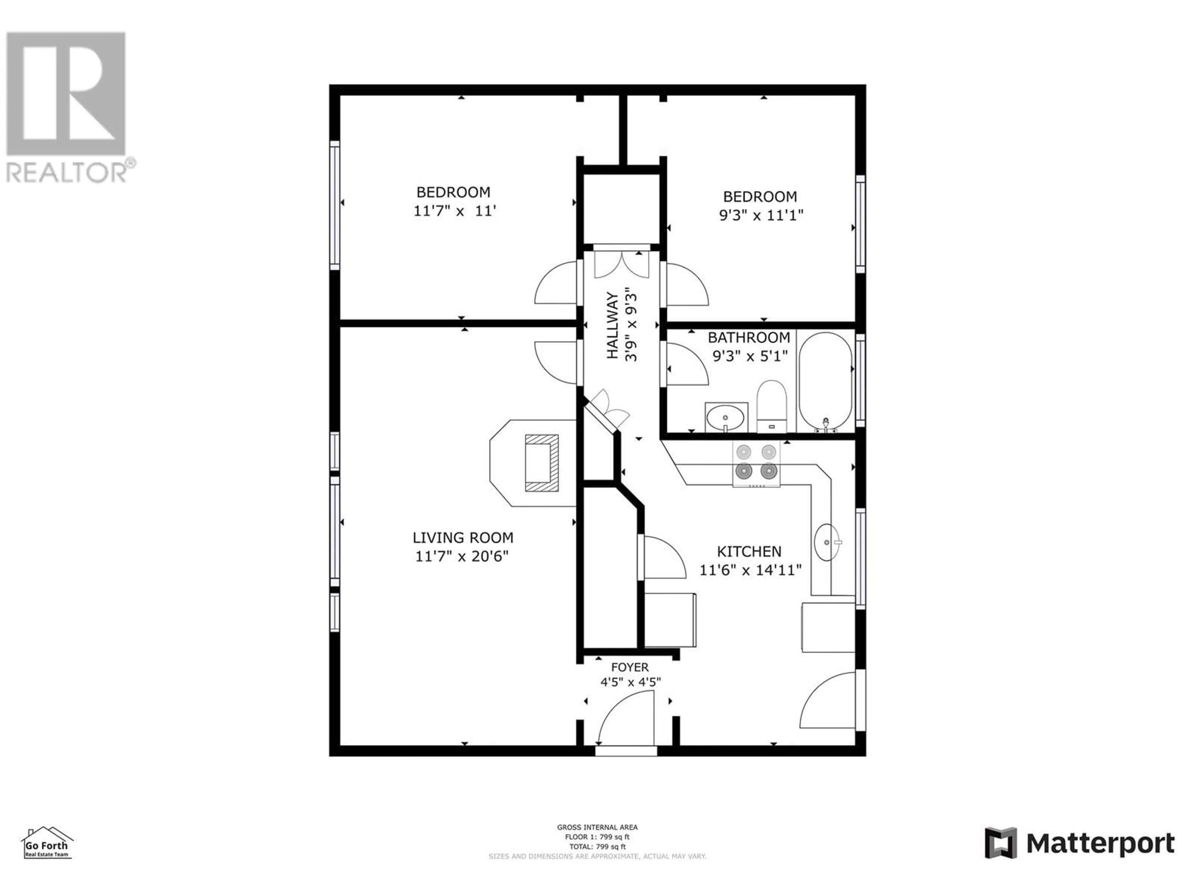 Floor plan for 1610 EASTMAN AVENUE, Riondel British Columbia V0B2B0