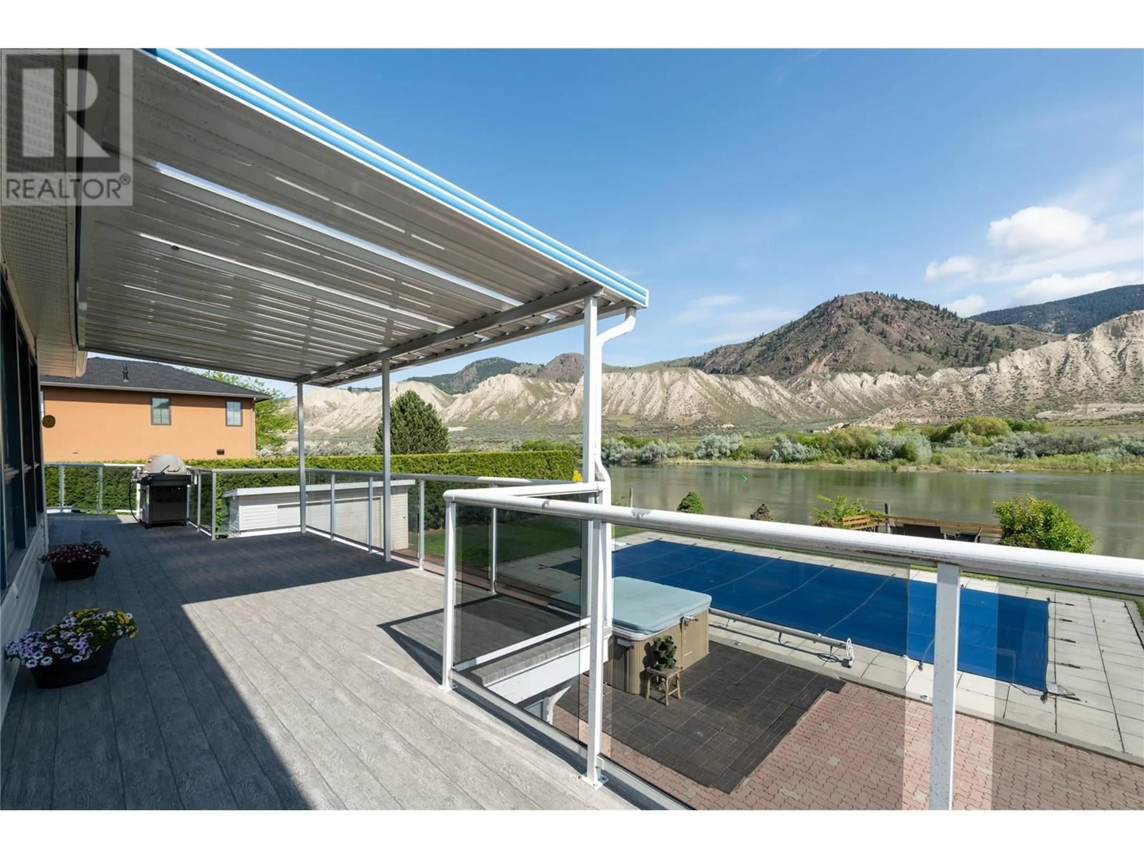 Patio, water/lake/river/ocean view for 6506 CHUKAR DRIVE, Kamloops British Columbia V2C4T7