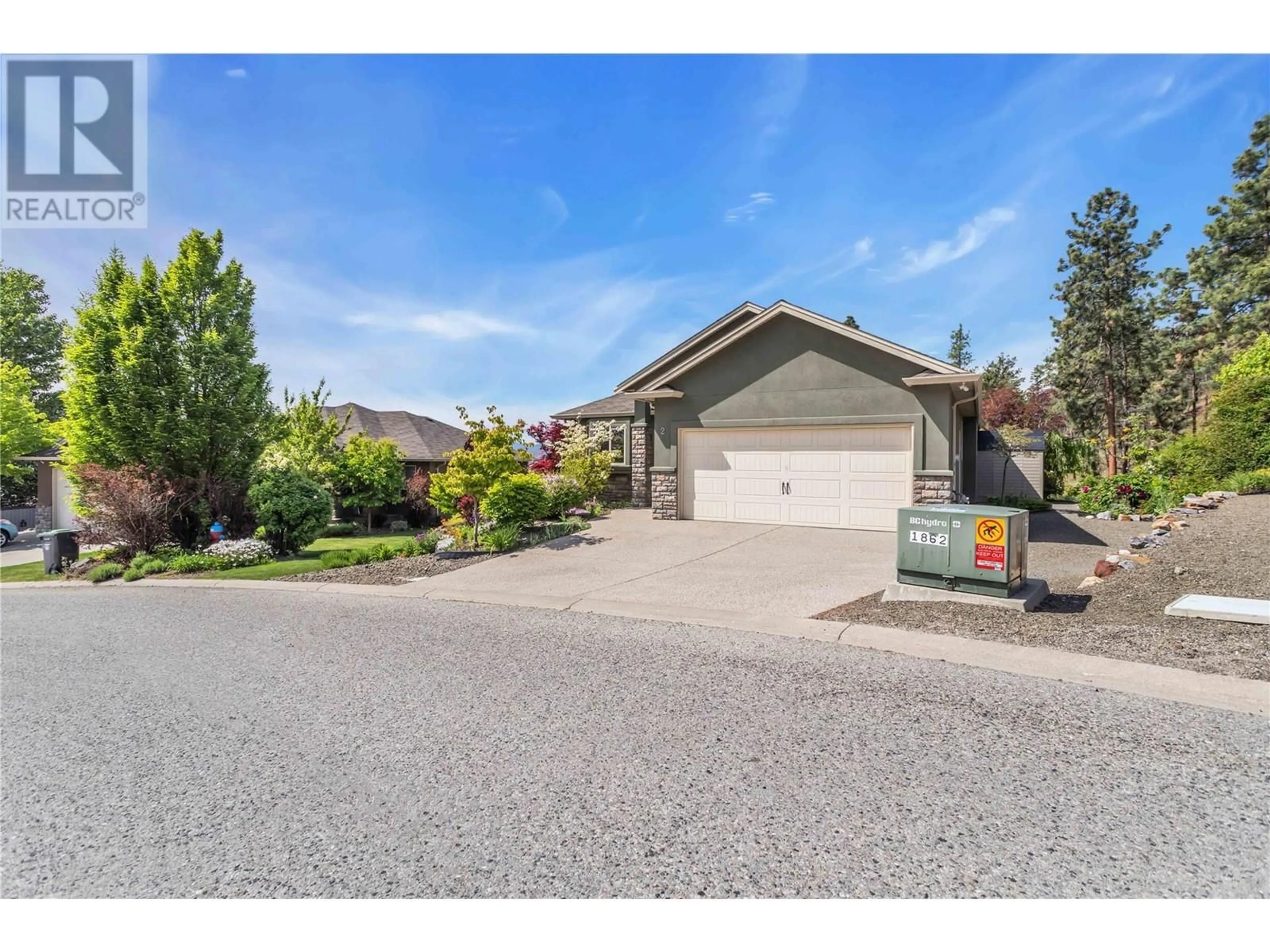 A pic from outside/outdoor area/front of a property/back of a property/a pic from drone, street for 2-2040 ROSEALEE LANE, West Kelowna British Columbia V1Z4C5