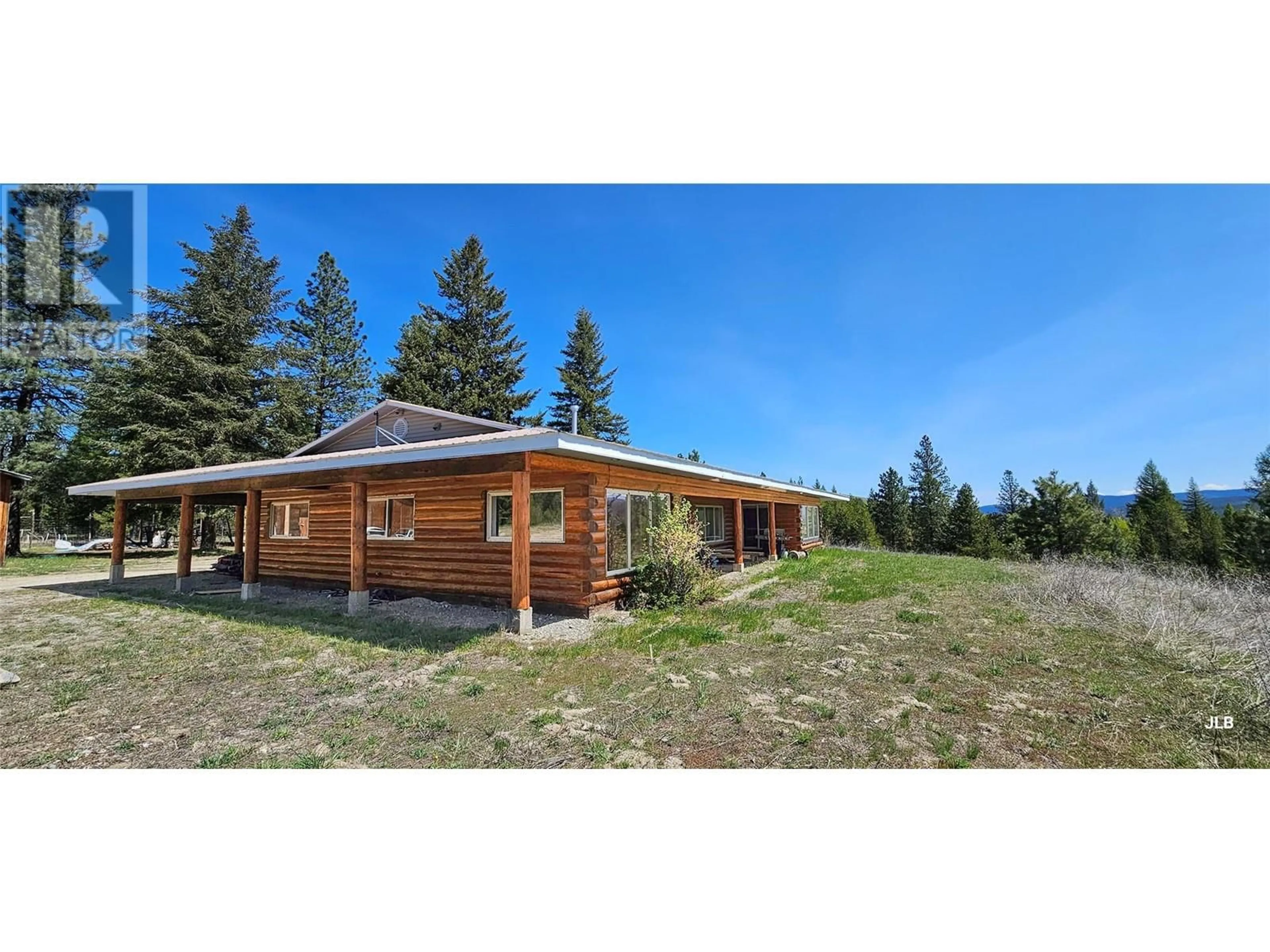 A pic from outside/outdoor area/front of a property/back of a property/a pic from drone, unknown for 1670 MT BALDY ROAD, Rock Creek British Columbia V0H1Y0