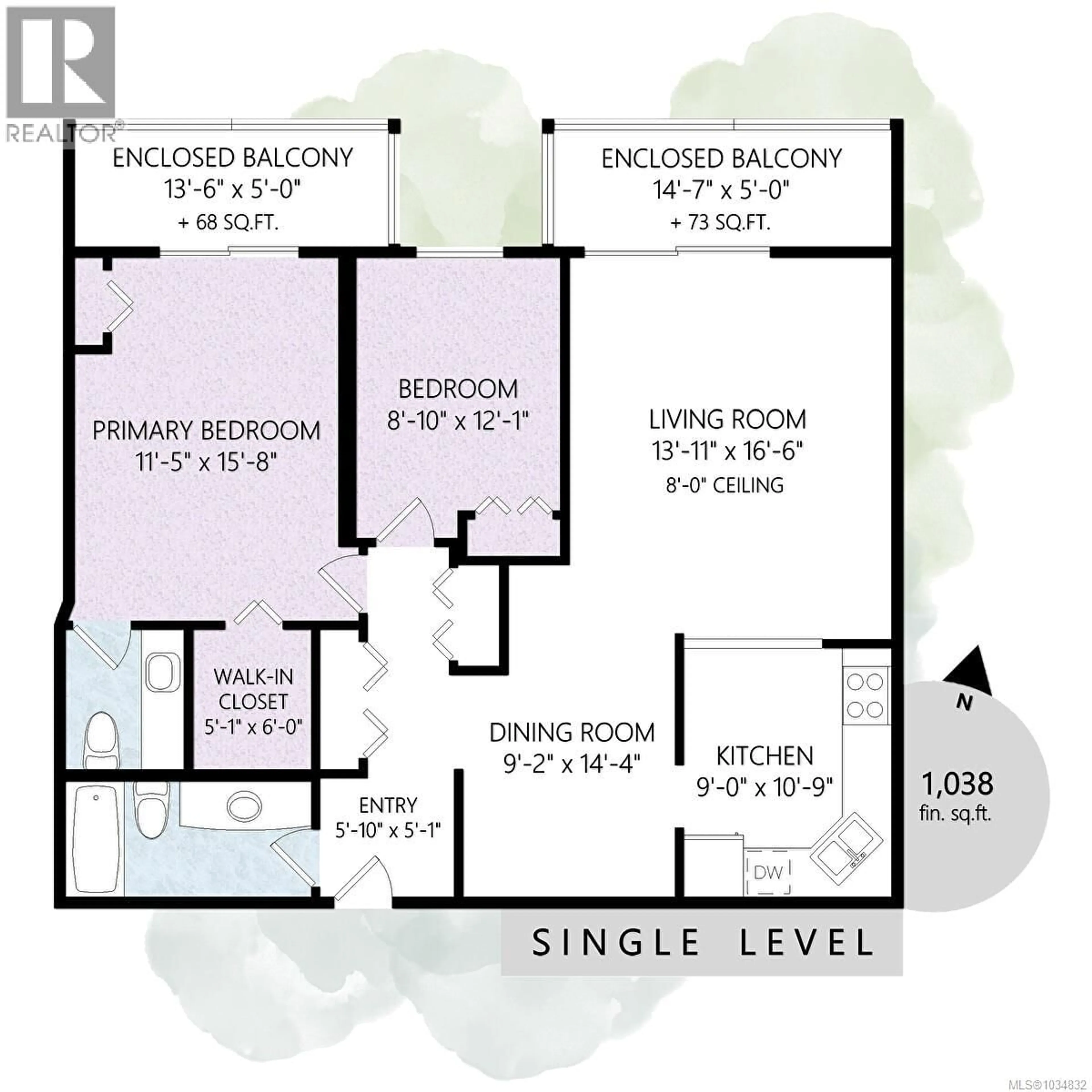 Floor plan for 306 - 1120 FAIRFIELD ROAD, Victoria British Columbia V8V3A7