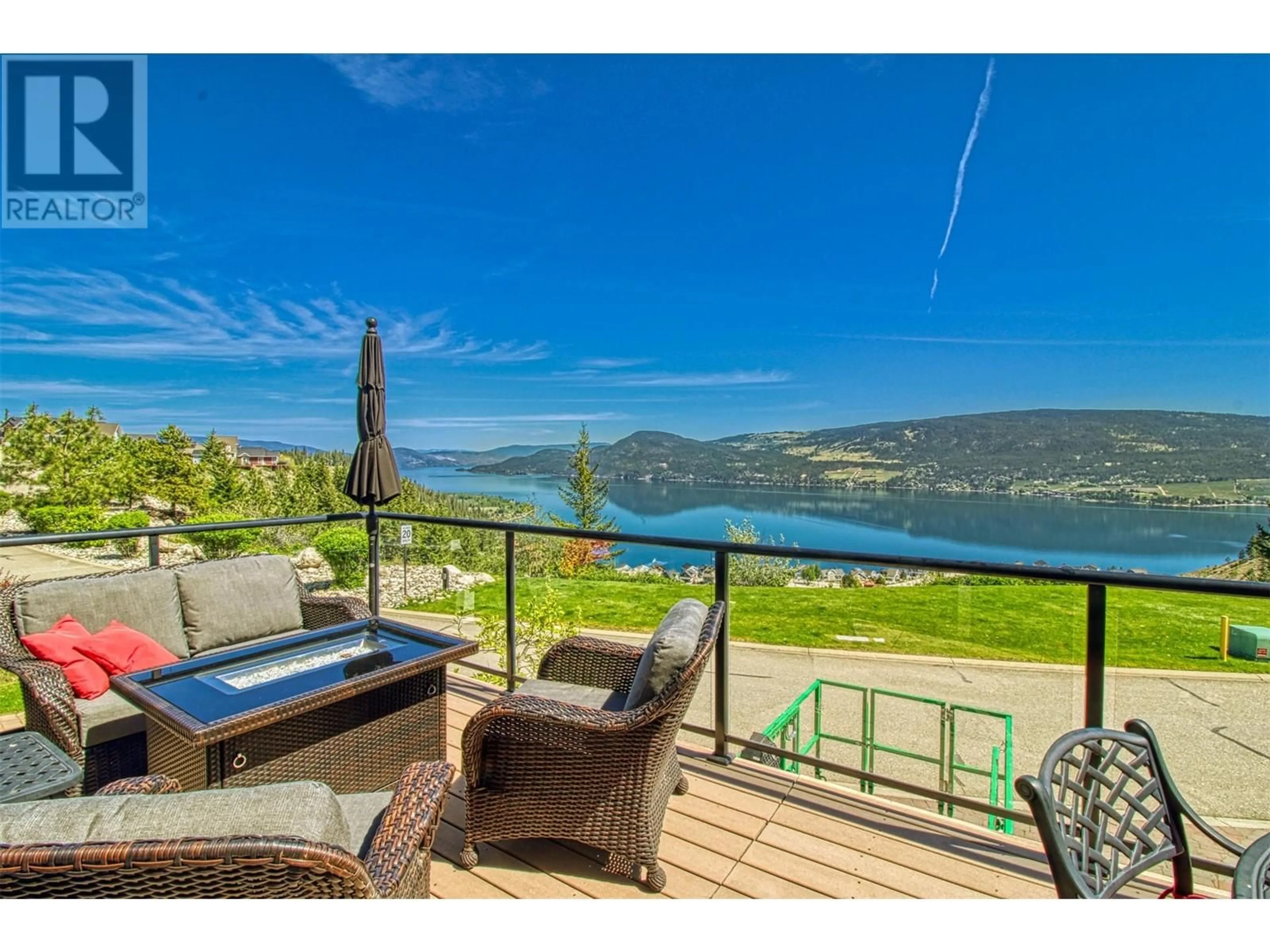 Patio, water/lake/river/ocean view for 388 - 6912 TERAZONA DRIVE, Kelowna British Columbia V1Z3R8