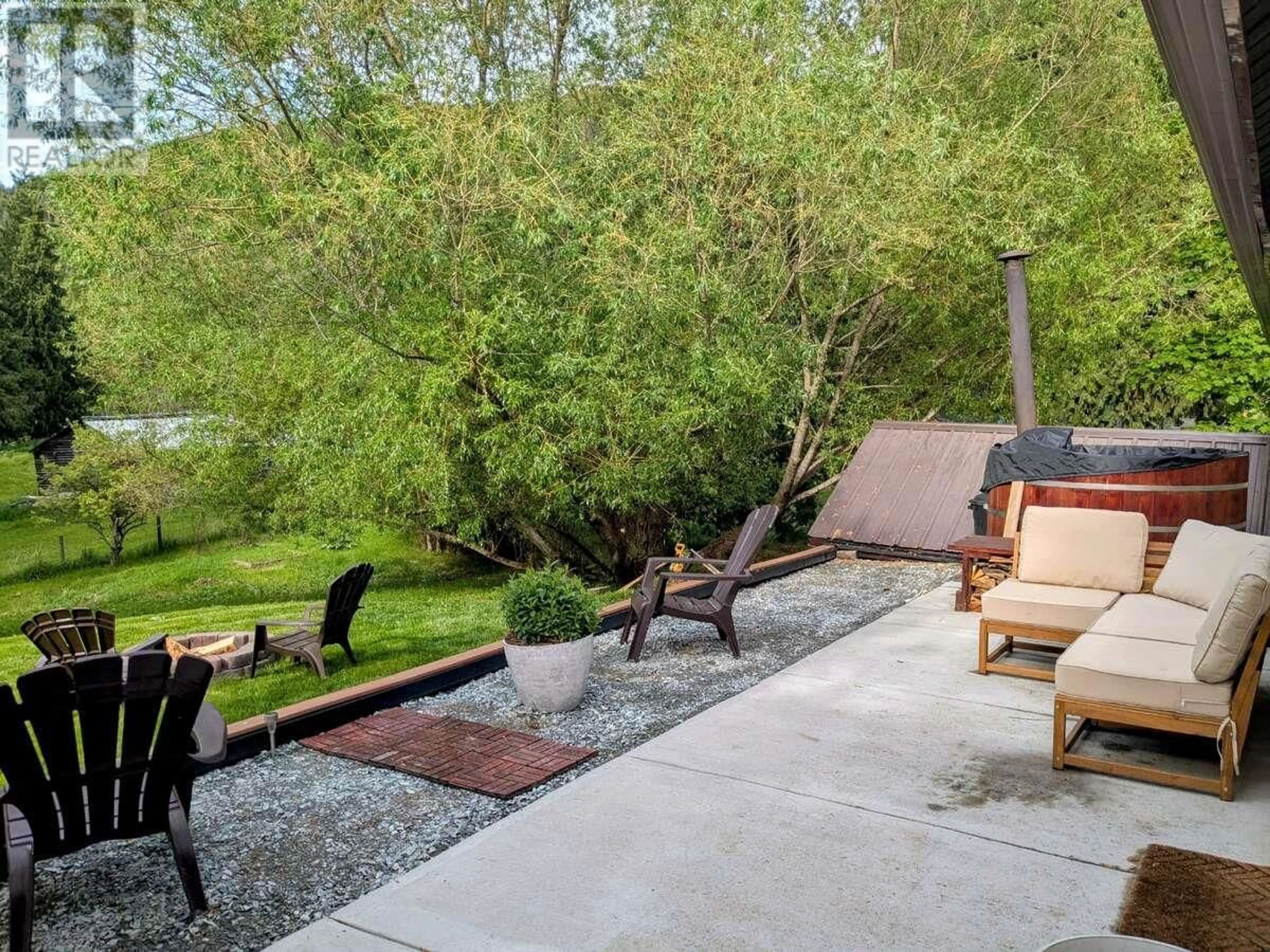 Patio, water/lake/river/ocean view for 4152 51 STREET, Canyon British Columbia V0B1C1