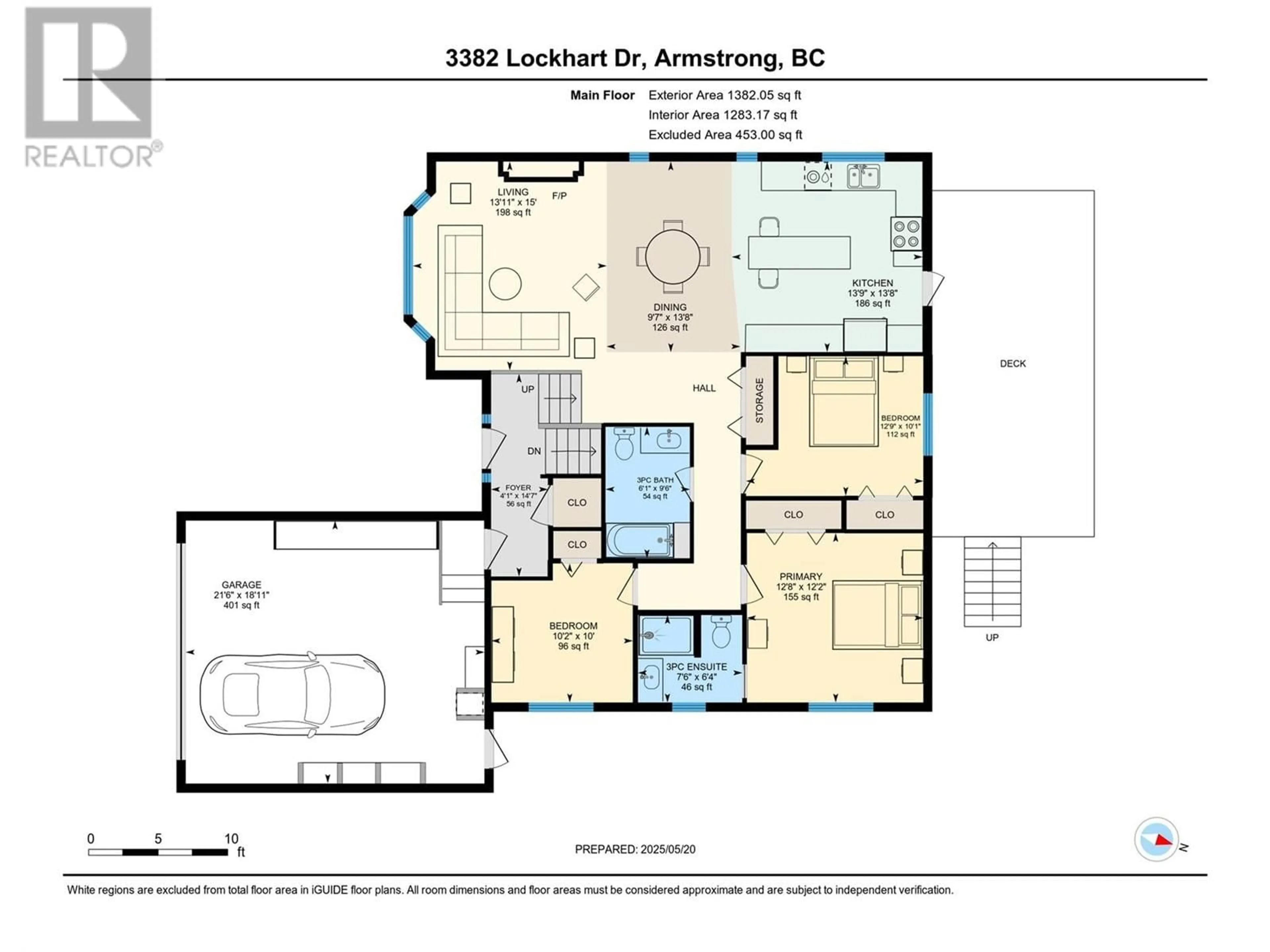 Floor plan for 3382 LOCKHART DRIVE, Armstrong British Columbia V0E1B8