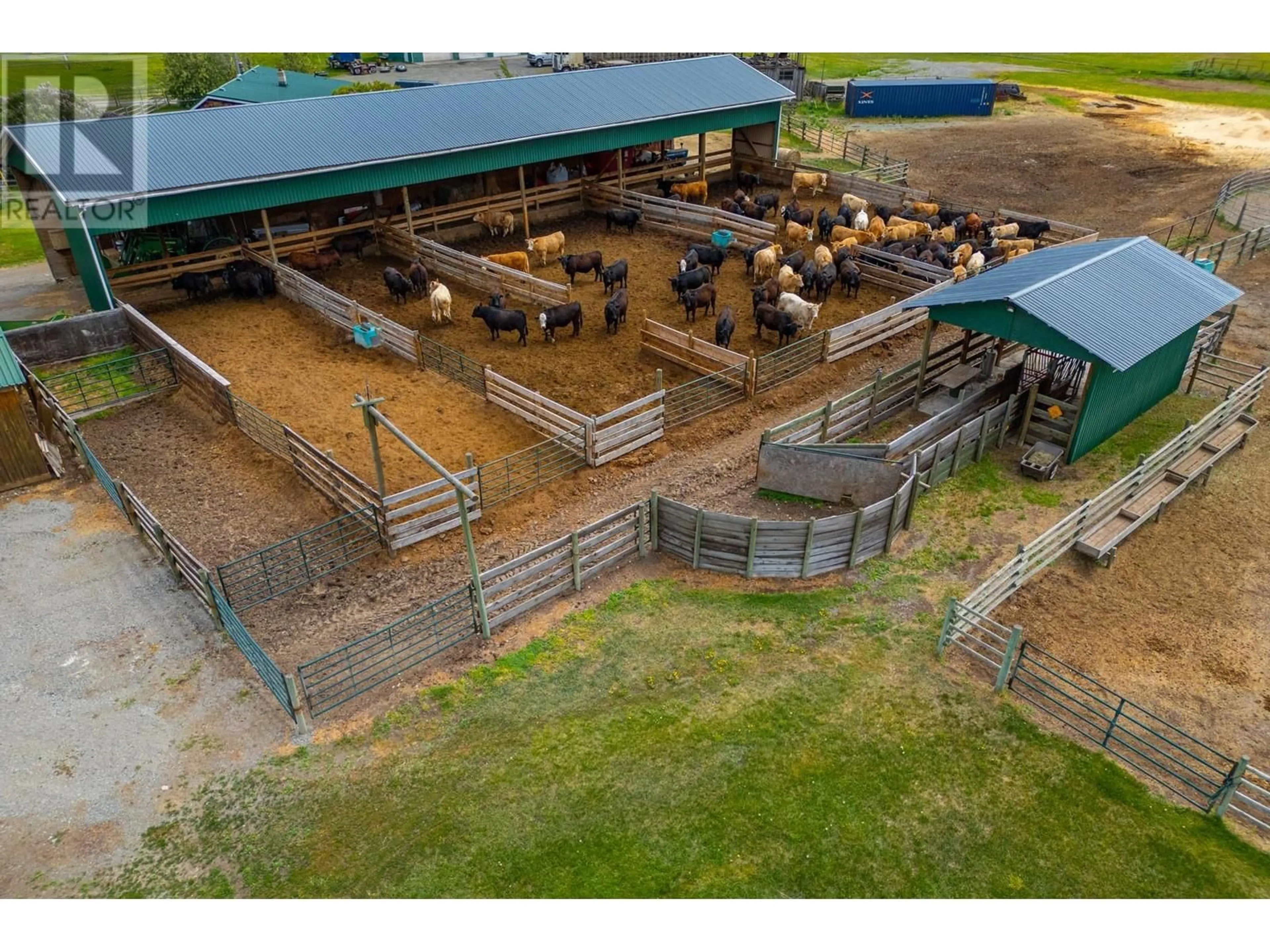 A pic from outside/outdoor area/front of a property/back of a property/a pic from drone, building for 2225 HAZELHURST ROAD, Merritt British Columbia V1K1N7