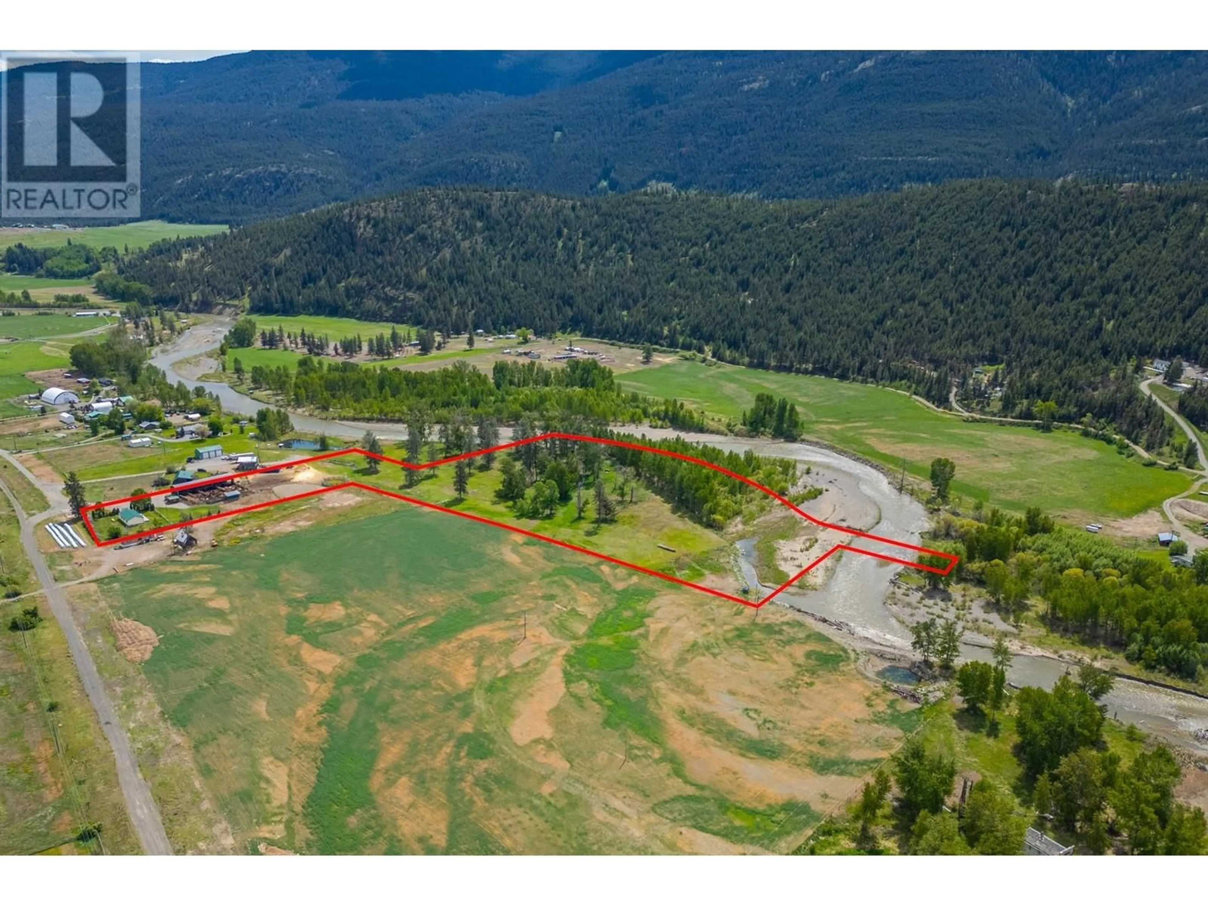 A pic from outside/outdoor area/front of a property/back of a property/a pic from drone, mountain view for 2225 HAZELHURST ROAD, Merritt British Columbia V1K1N7