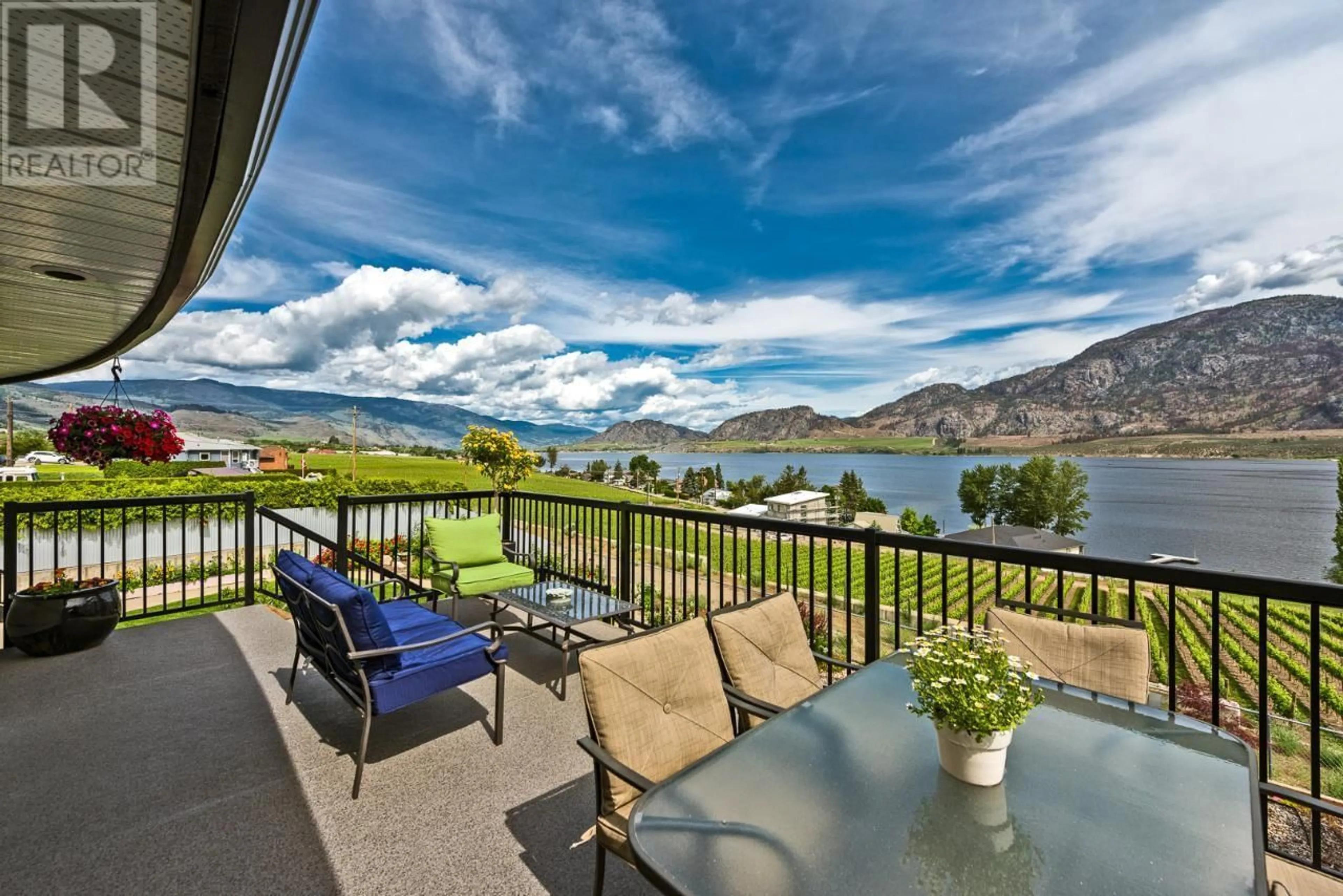 Patio, water/lake/river/ocean view for 10215 87TH STREET, Osoyoos British Columbia V0H1V2