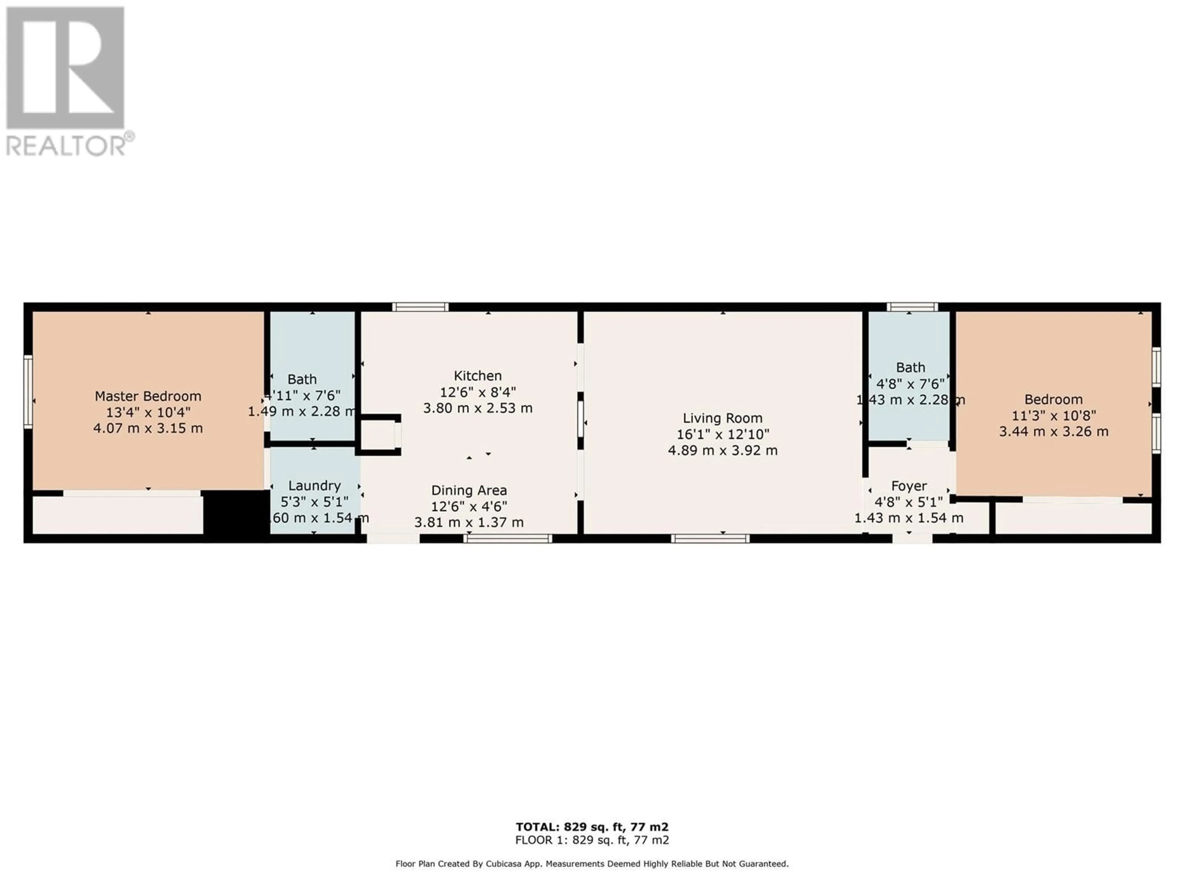 Floor plan for 24 - 2001 HIGHWAY 97 STREET, West Kelowna British Columbia V1Z3E3