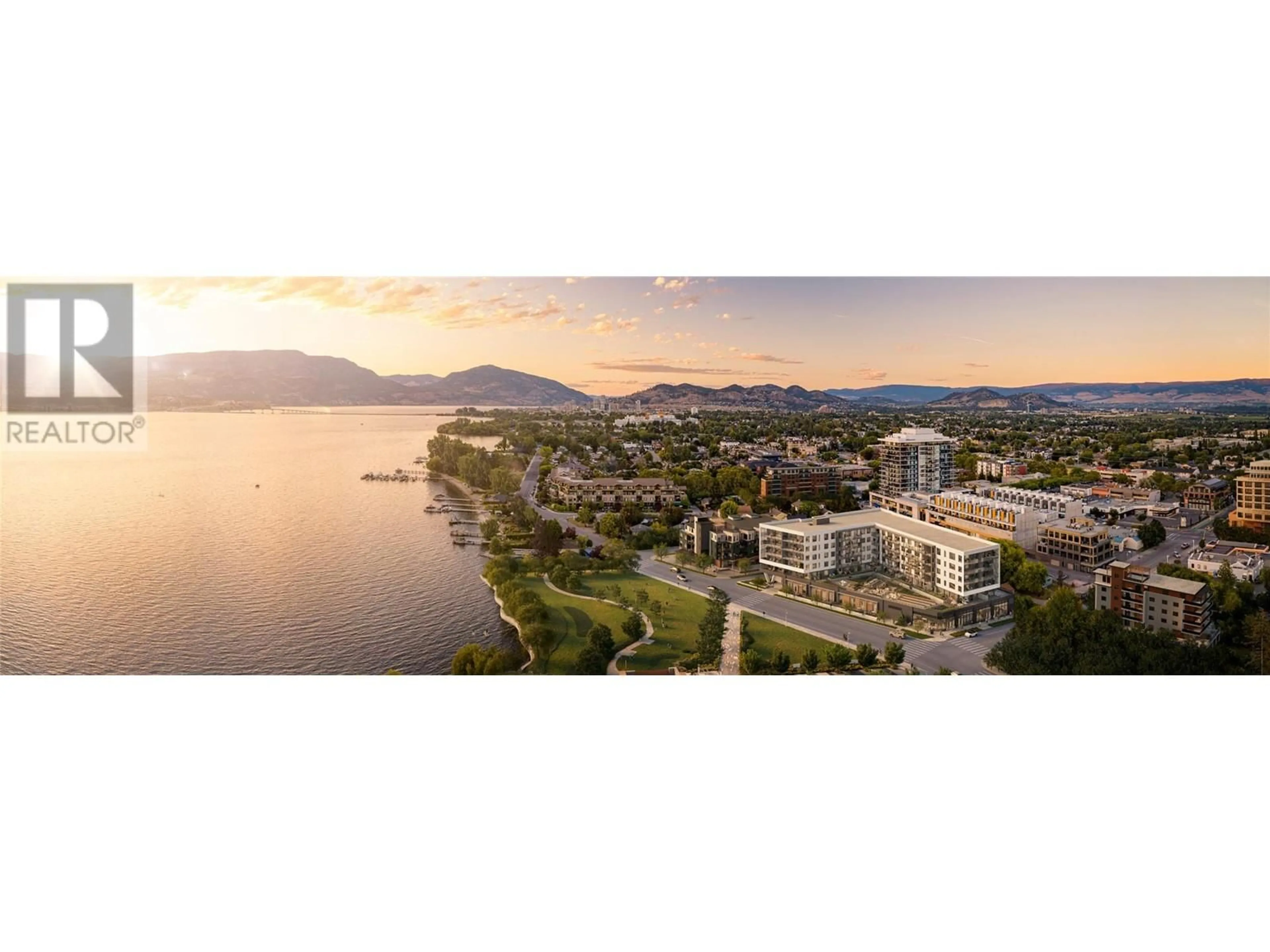 A pic from outside/outdoor area/front of a property/back of a property/a pic from drone, water/lake/river/ocean view for 309 - 3051 (PROPOSED DESCRIBED AS 3051,3061,3071,30 STREET, Kelowna British Columbia V1Y0P1