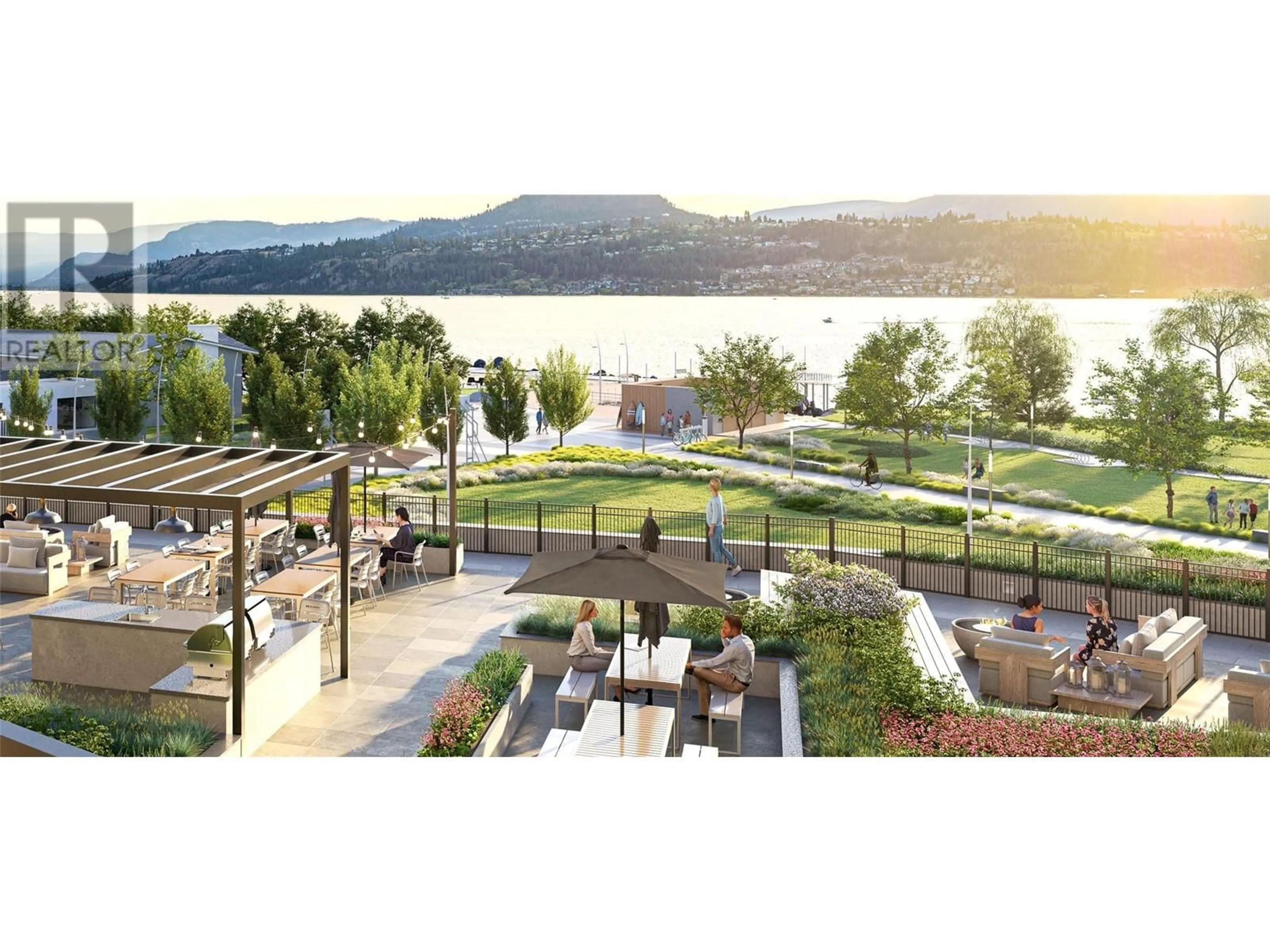 Patio, water/lake/river/ocean view for 313 - 3051 ABBOTT (PROPOSED DESCRIBED AS 3051,3061, STREET, Kelowna British Columbia V1Y0P1