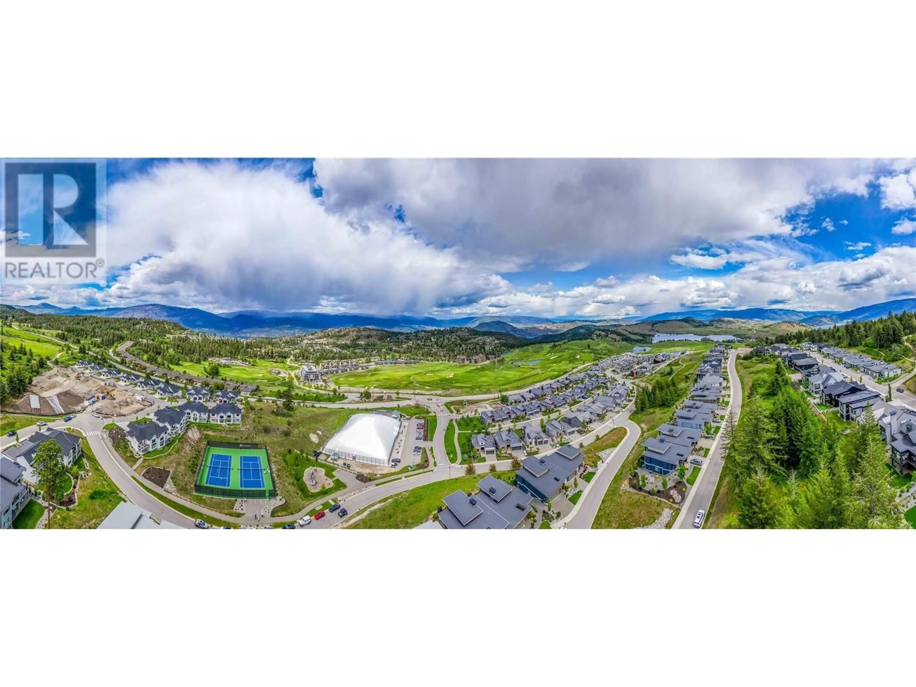 A pic from outside/outdoor area/front of a property/back of a property/a pic from drone, mountain view for 10 - 269 DIAMOND WAY, Vernon British Columbia V1H0A2