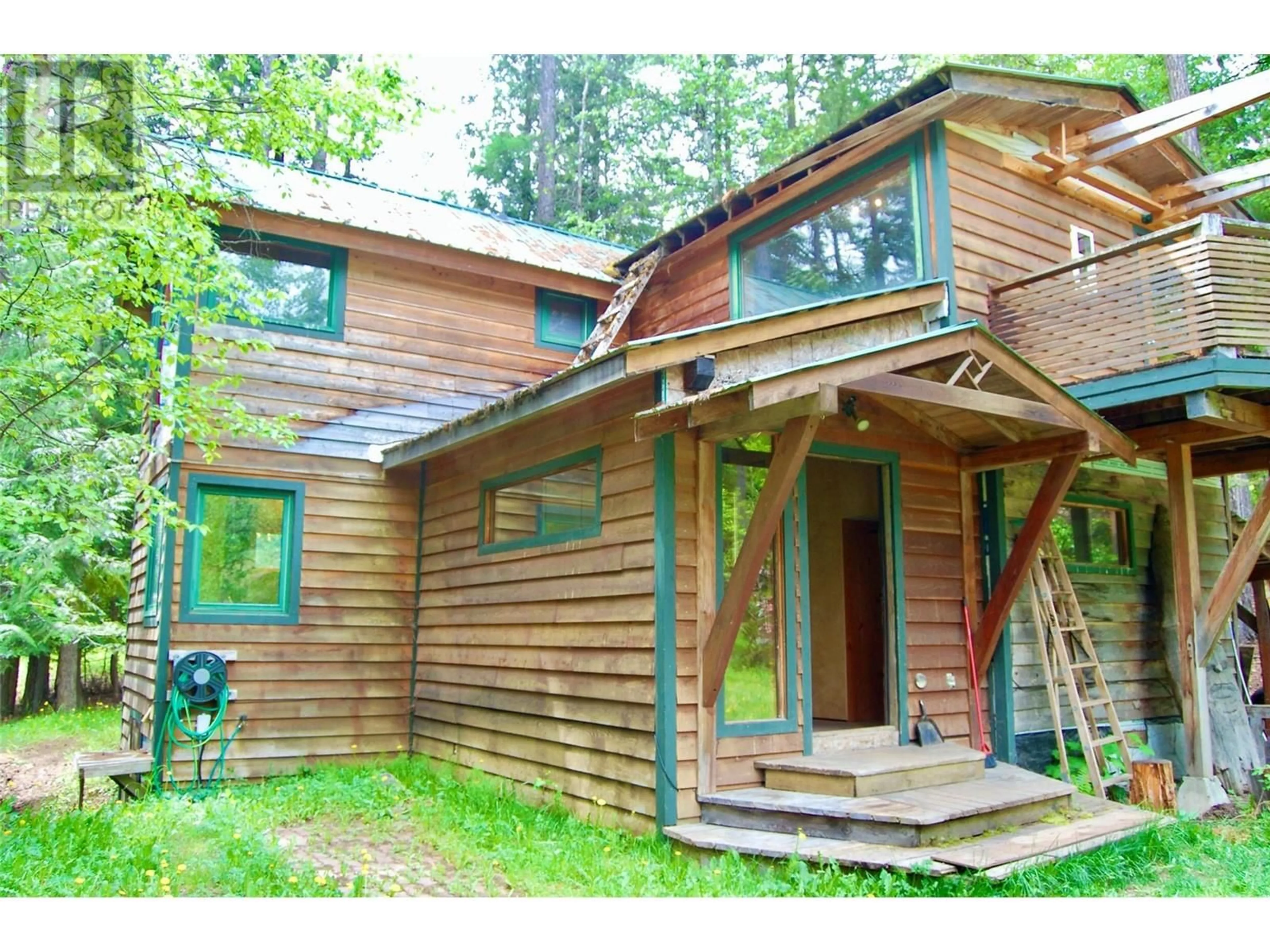 Home with vinyl exterior material, forest/trees view for 285A MEADOW CREEK ROAD, Meadow Creek British Columbia V0G1N0