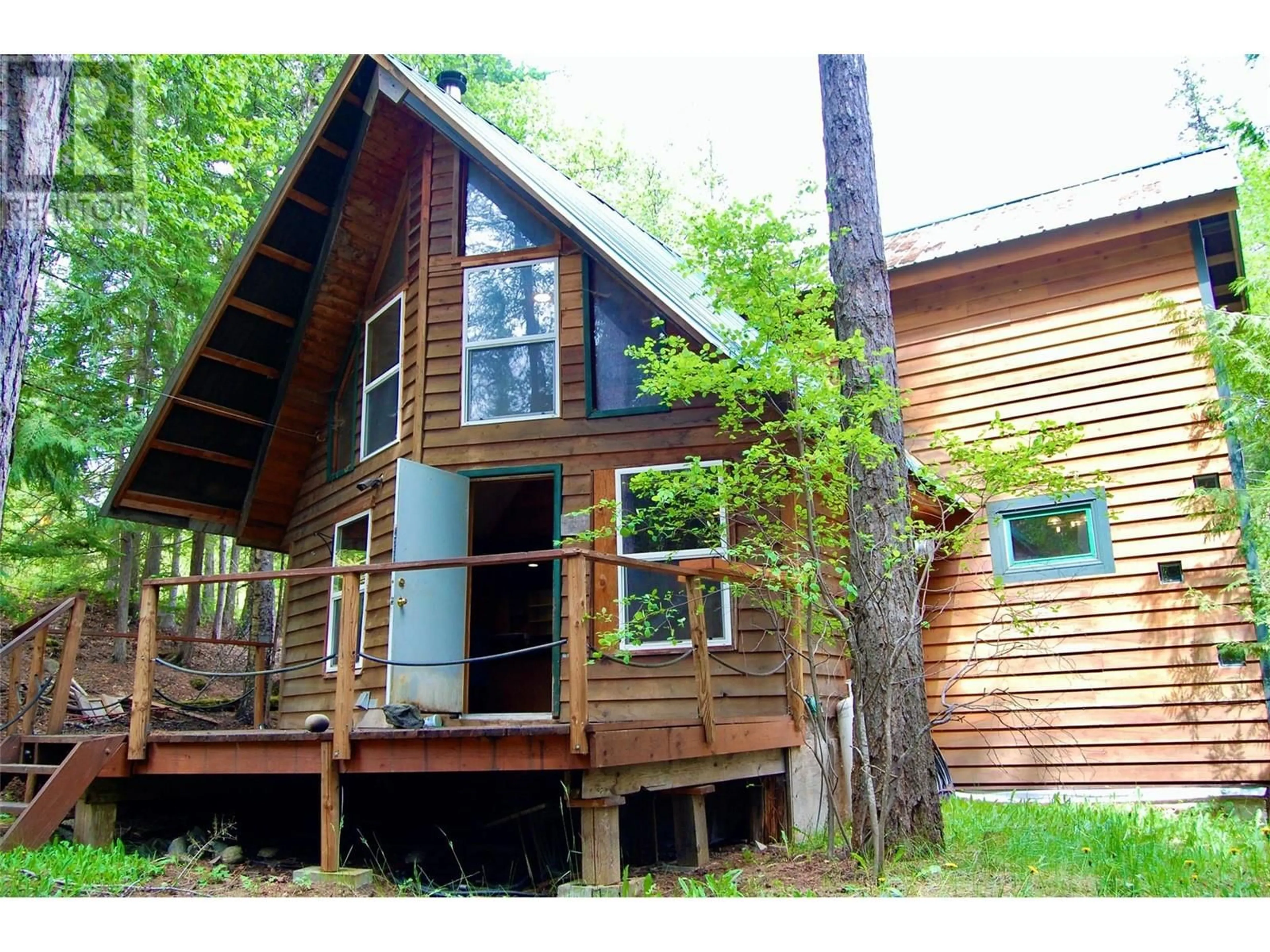 Home with vinyl exterior material, forest/trees view for 285A MEADOW CREEK ROAD, Meadow Creek British Columbia V0G1N0
