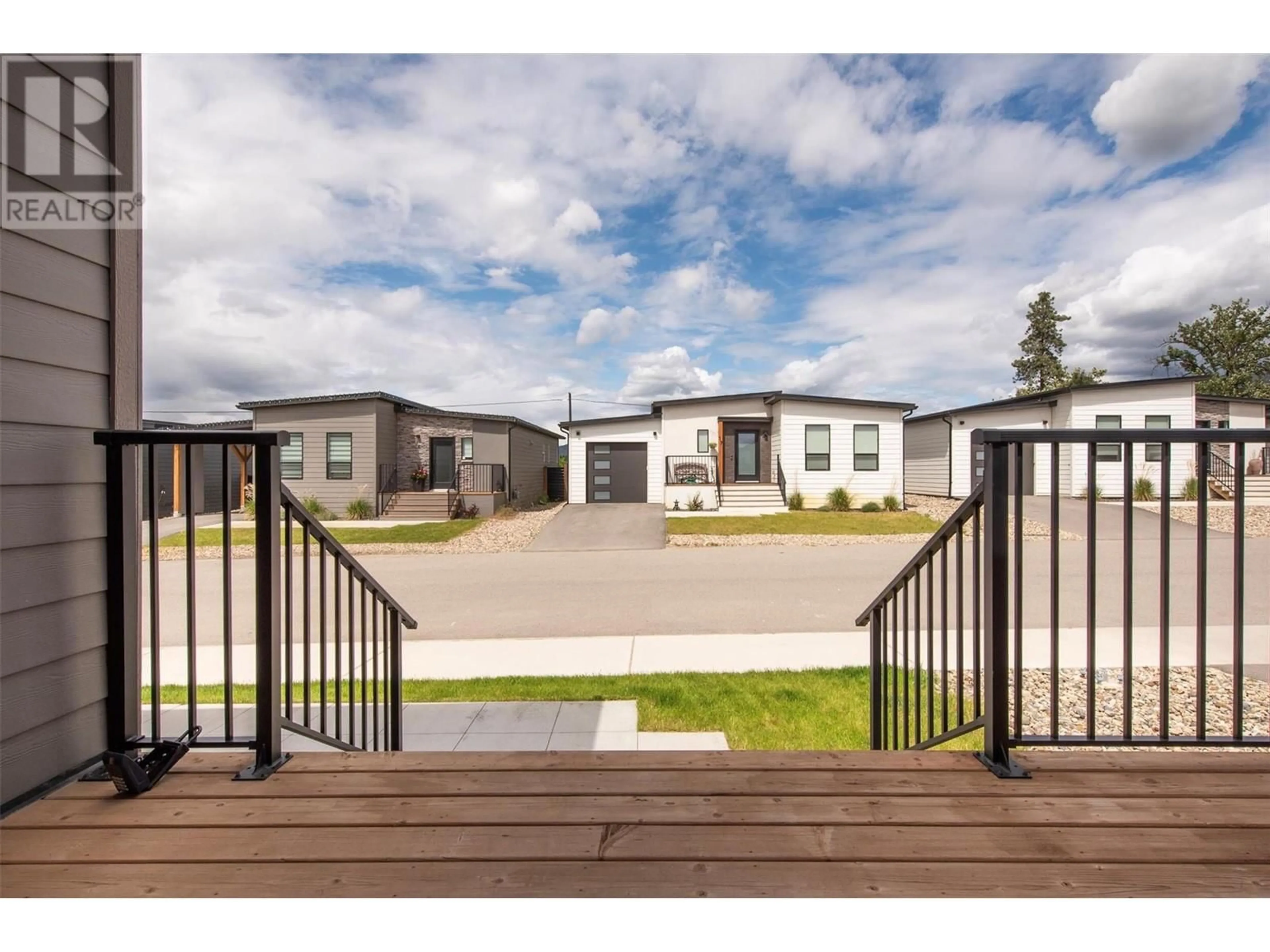 A pic from outside/outdoor area/front of a property/back of a property/a pic from drone, unknown for 45 - 8900 JIM BAILEY ROAD, Kelowna British Columbia V4V0B5