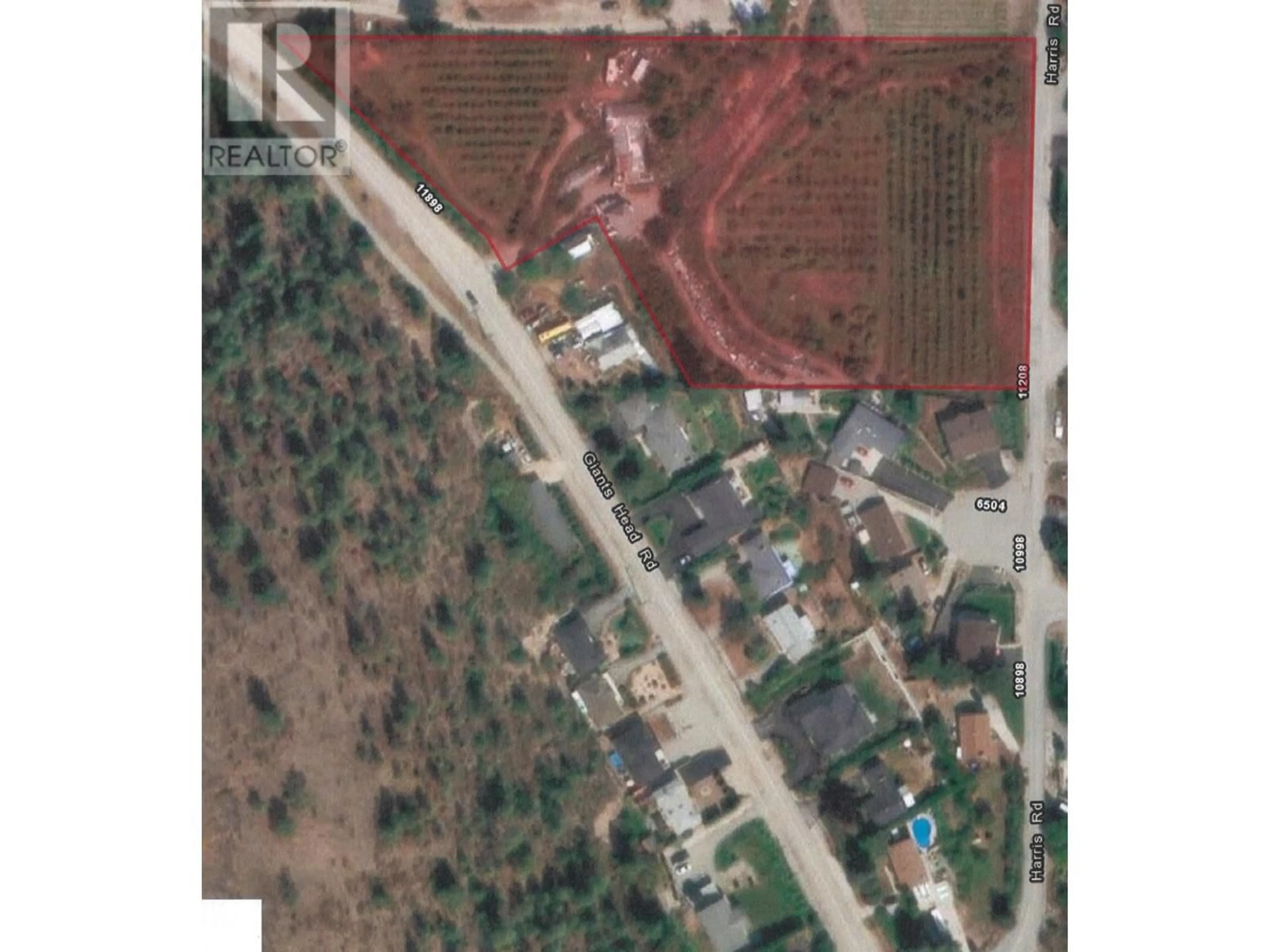 A pic from outside/outdoor area/front of a property/back of a property/a pic from drone, street for 11415 GIANTS HEAD ROAD, Summerland British Columbia V0H1Z7