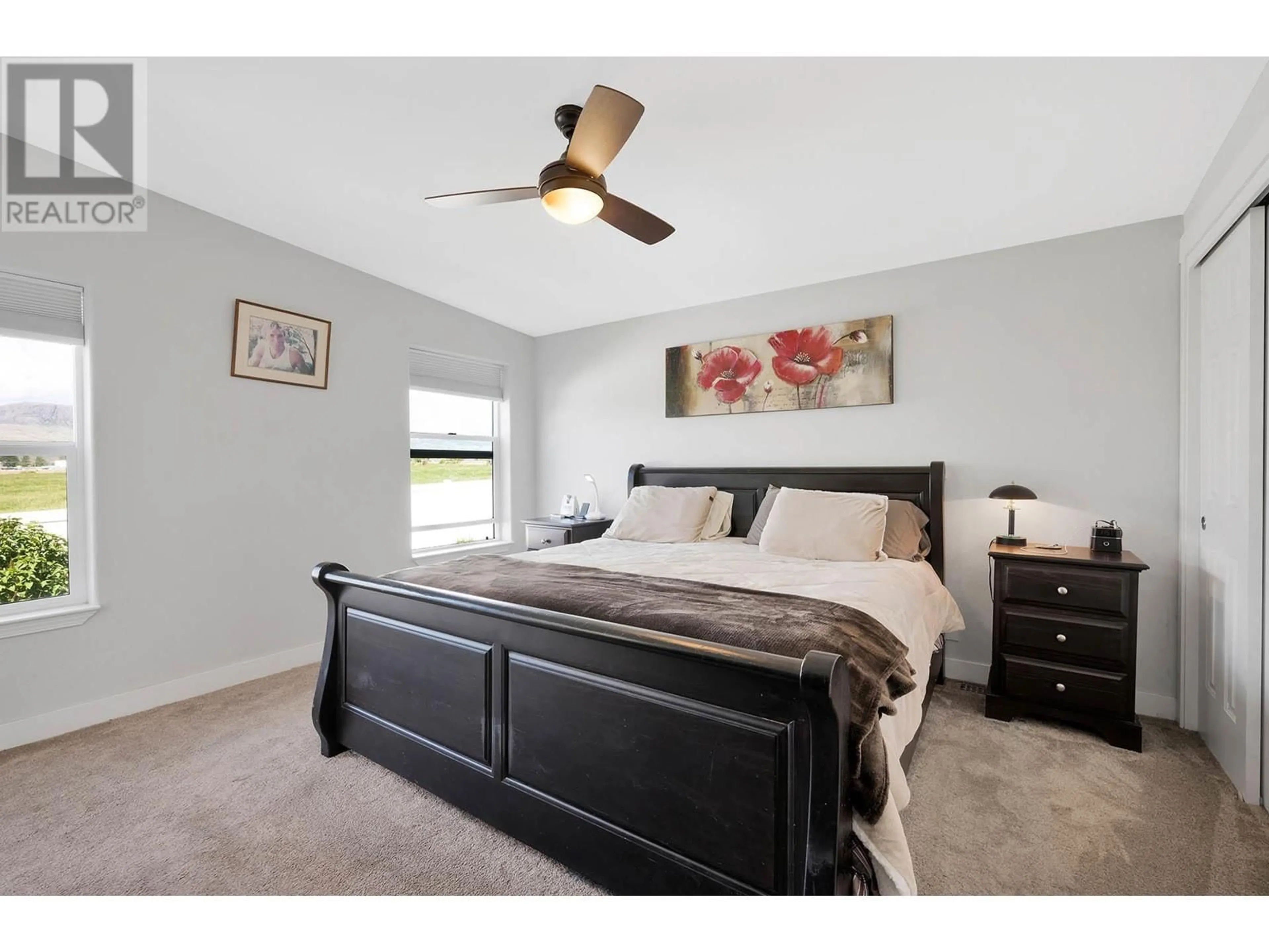 Bedroom with bed, unknown for 5 - 1030 RICARDO ROAD, Kamloops British Columbia V2H0C7