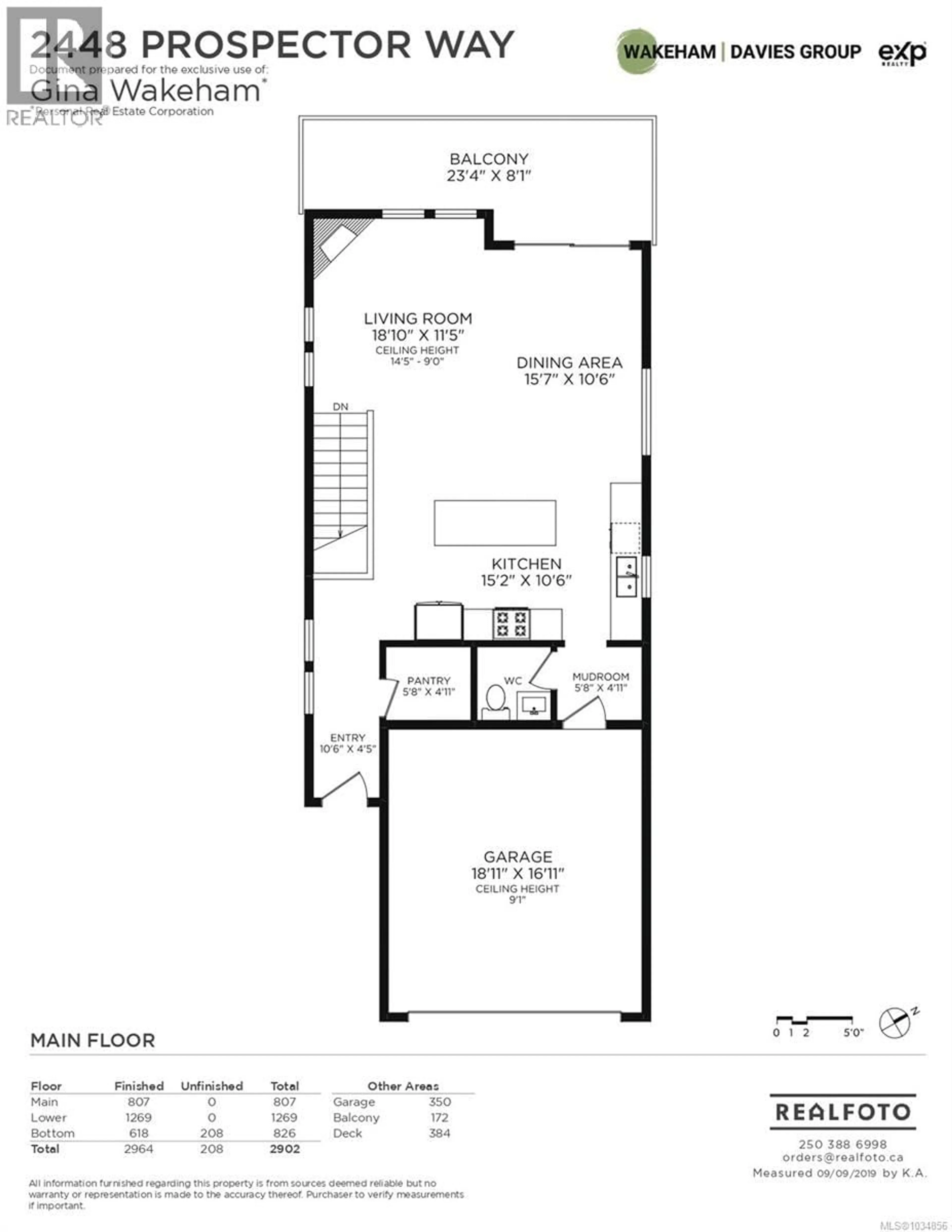 Floor plan for 2448 PROSPECTOR WAY, Langford British Columbia V9B5X6