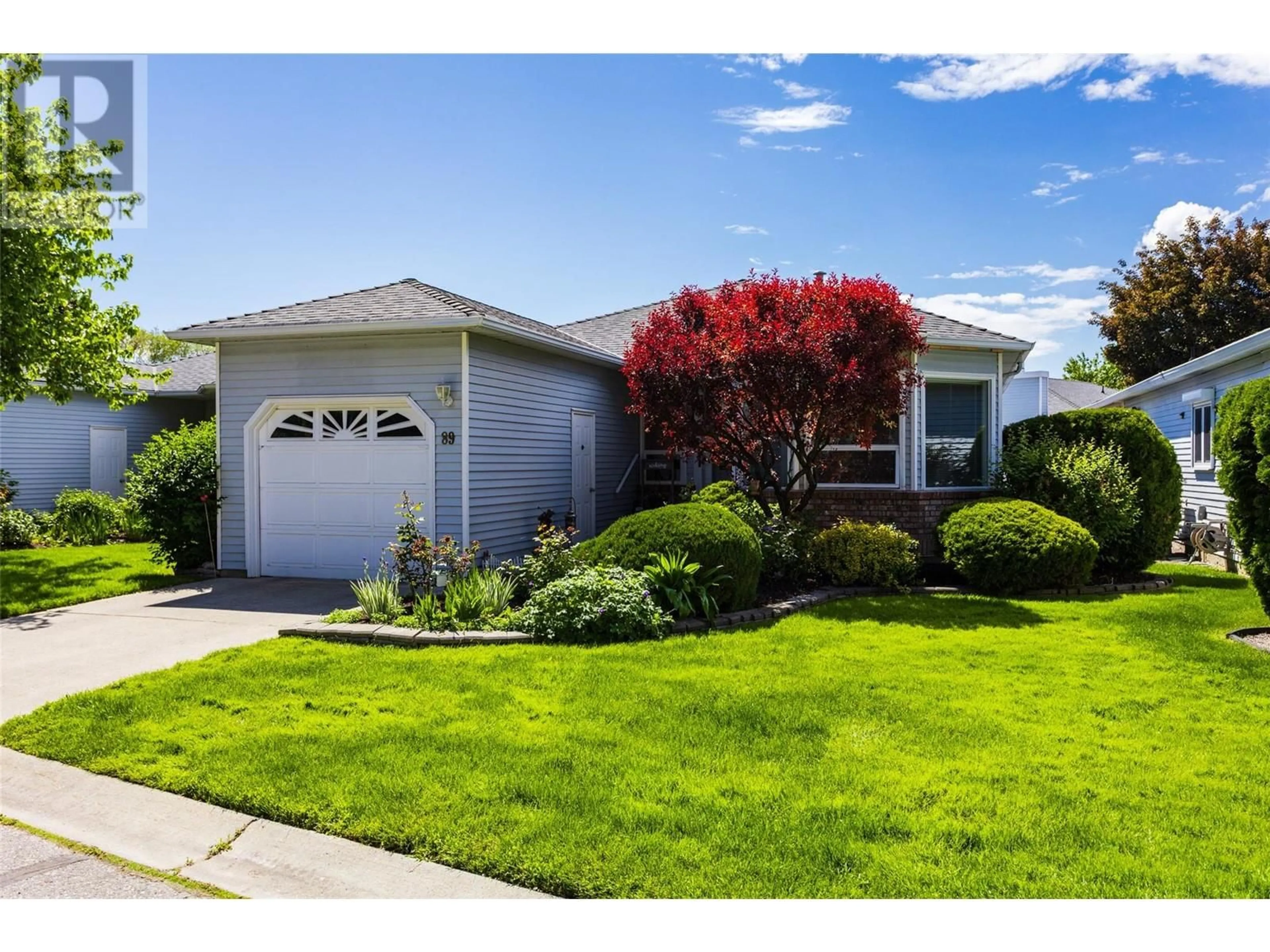 Home with vinyl exterior material, street for 89 - 1101 CAMERON AVENUE, Kelowna British Columbia V1Y8W3
