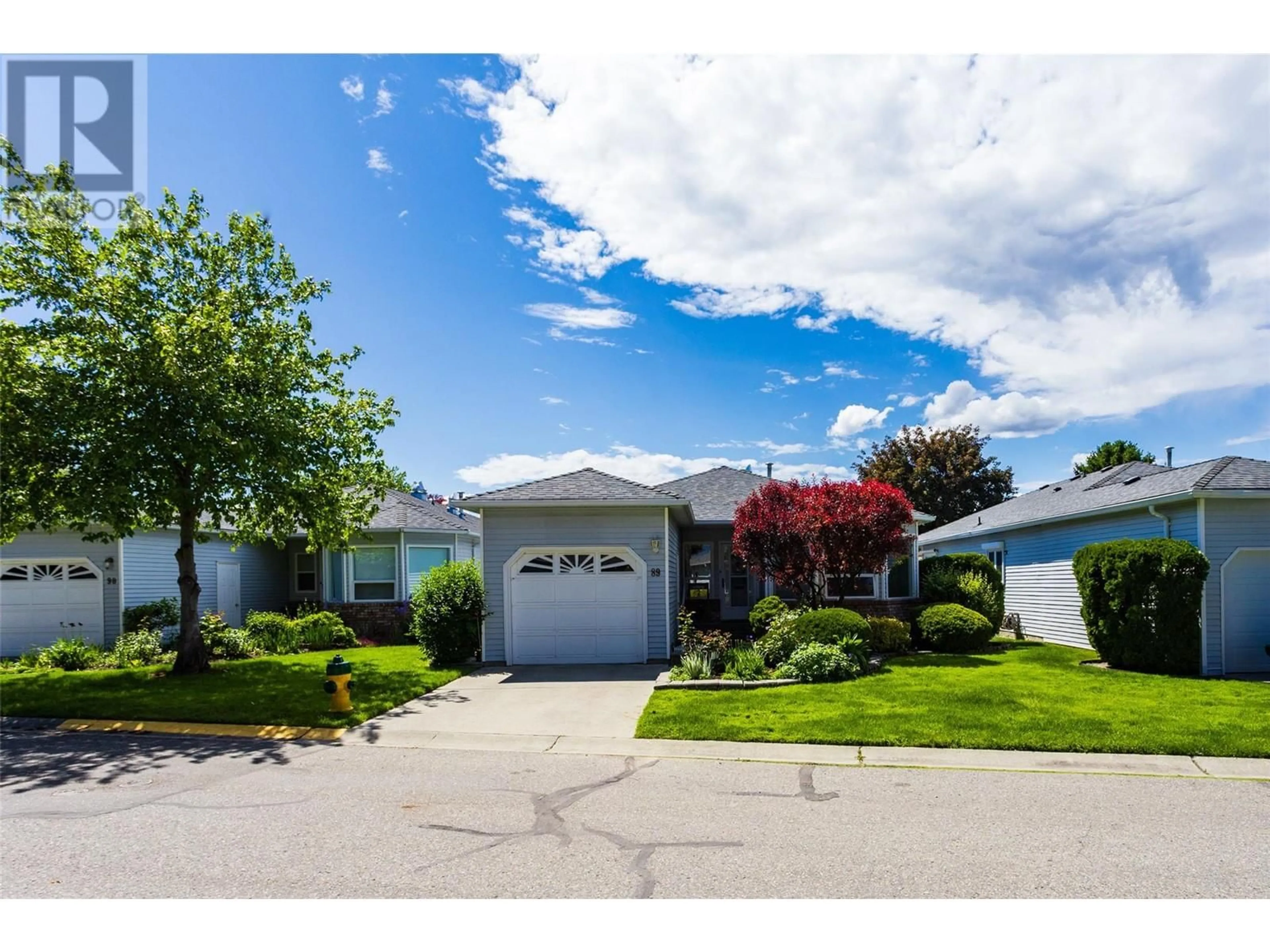 Home with vinyl exterior material, street for 89 - 1101 CAMERON AVENUE, Kelowna British Columbia V1Y8W3