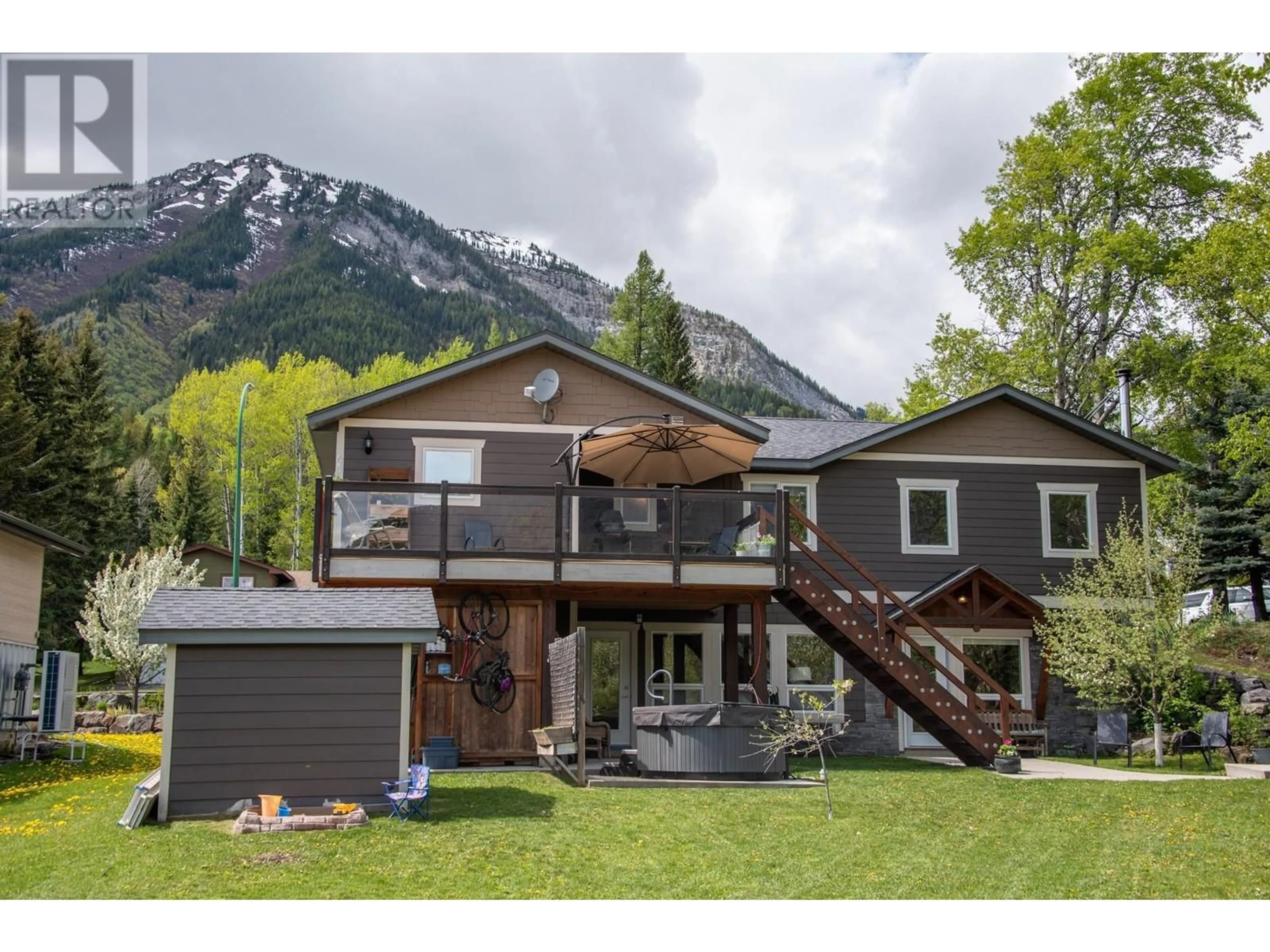 Home with vinyl exterior material, mountain view for 13 ASPEN CRESCENT, Fernie British Columbia V0B1M5