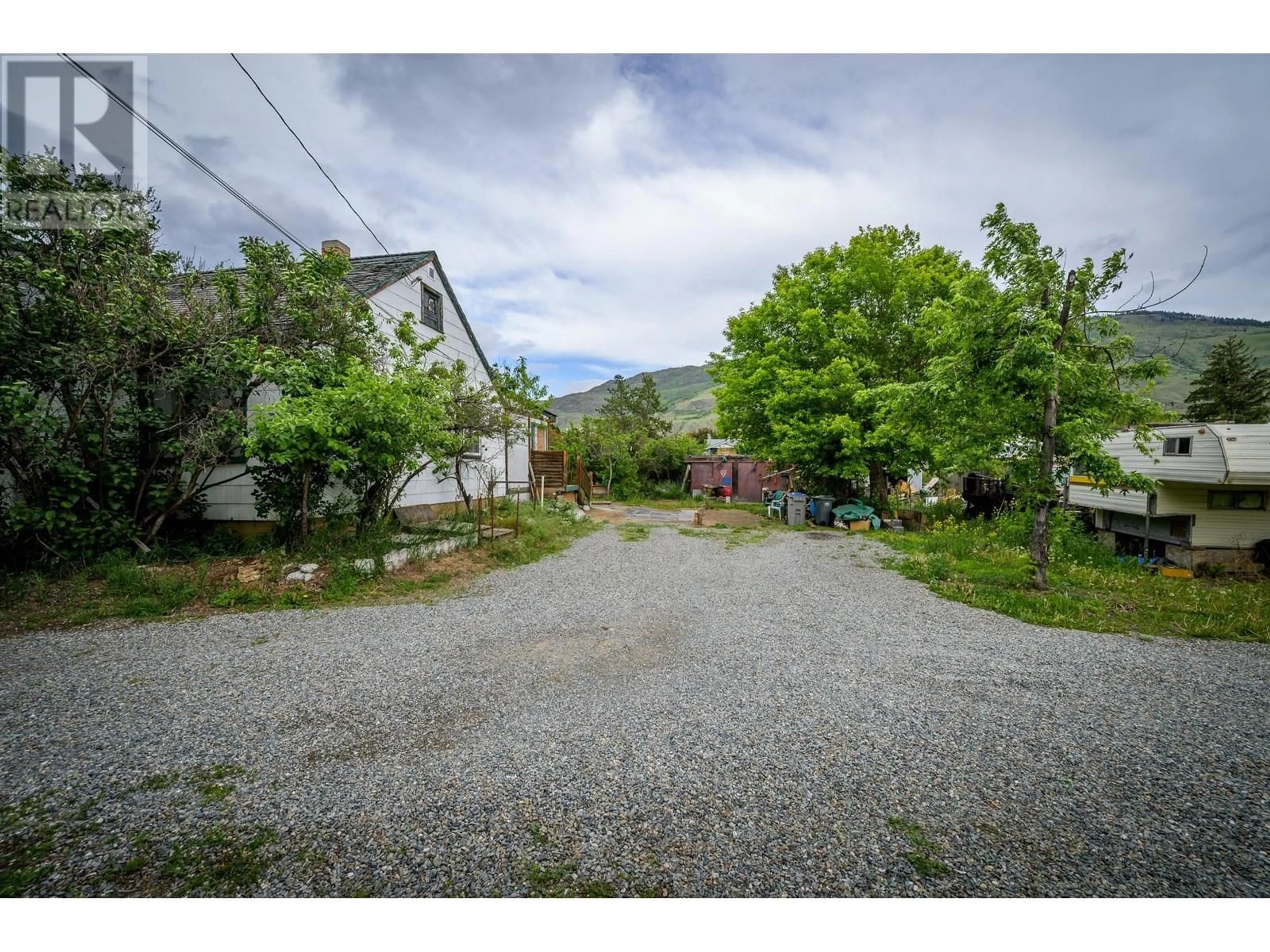 A pic from outside/outdoor area/front of a property/back of a property/a pic from drone, street for 2975 WESTSYDE ROAD, Kamloops British Columbia V2B7E7