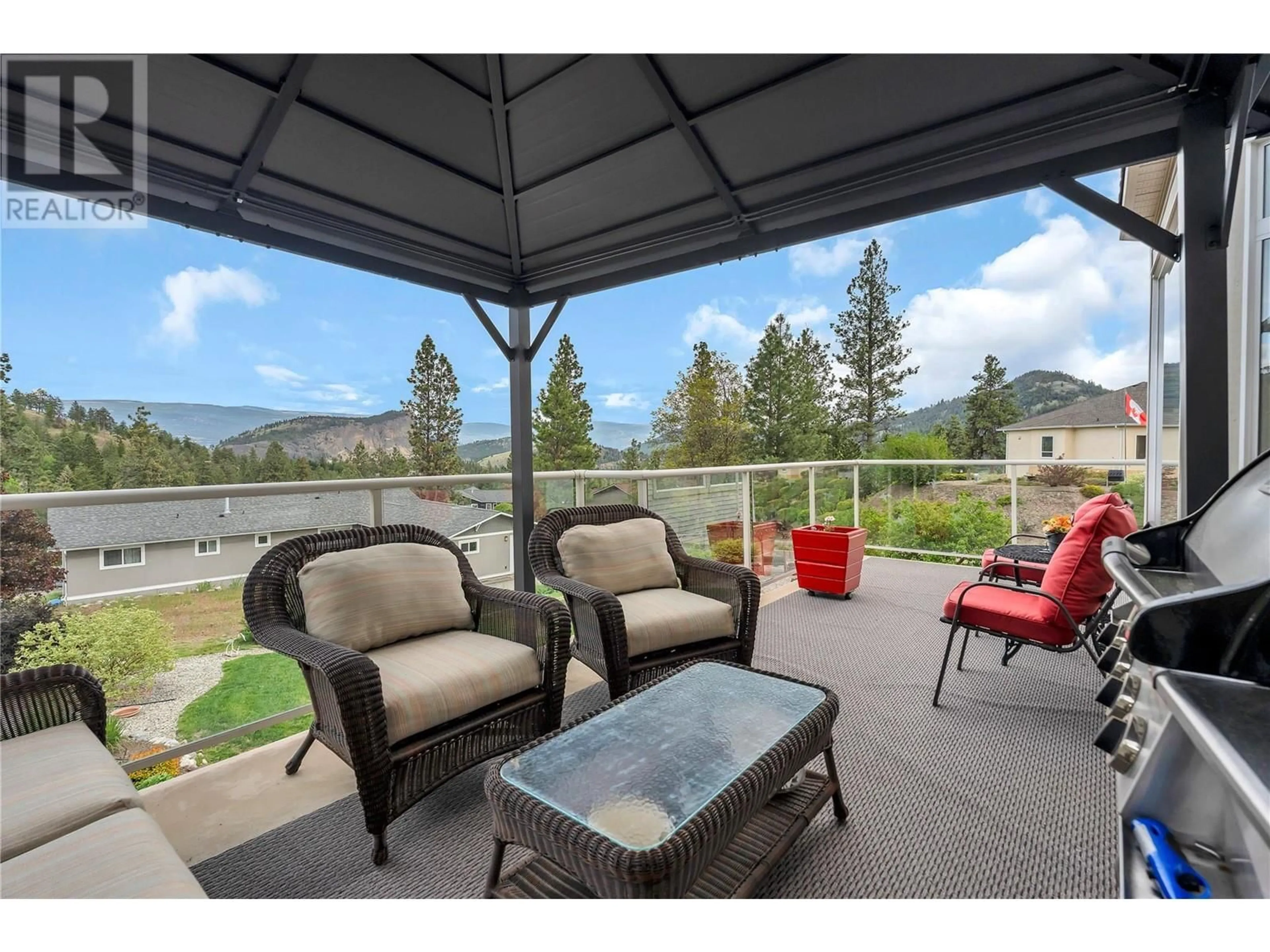 Patio, mountain view for 12823 MCLARTY PLACE, Summerland British Columbia V0H1Z8