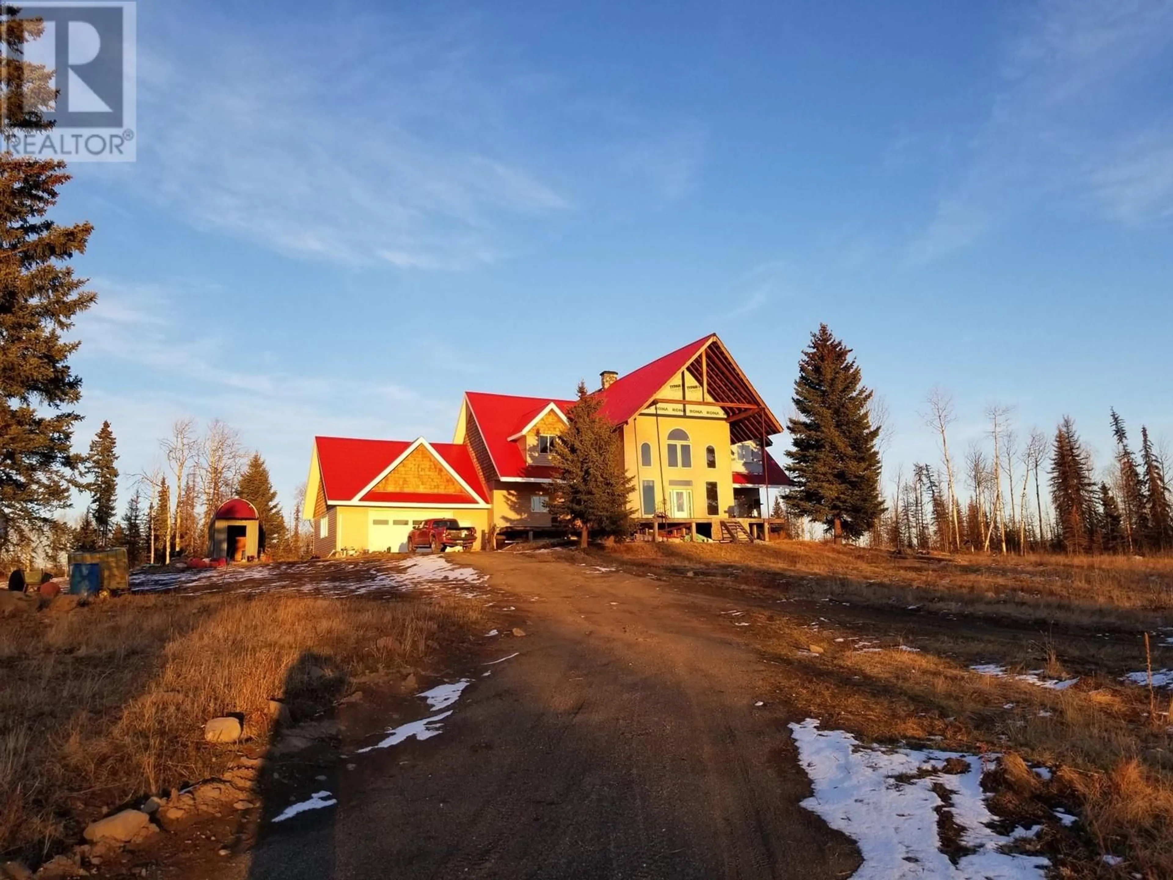 A pic from outside/outdoor area/front of a property/back of a property/a pic from drone, building for 5885 TRANQUILLE CRISS CREEK ROAD, Kamloops British Columbia V2B8B6