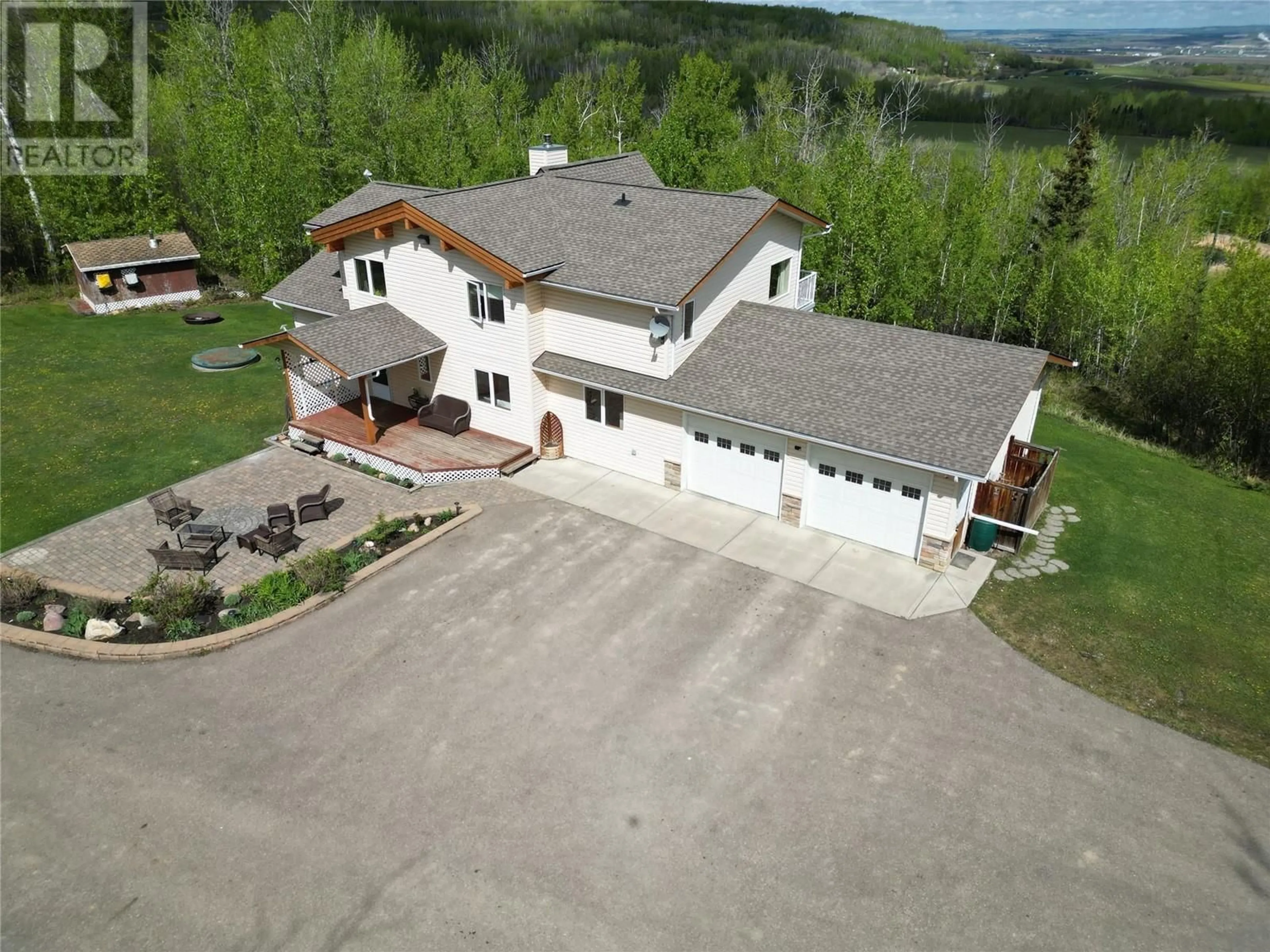 A pic from outside/outdoor area/front of a property/back of a property/a pic from drone, unknown for 13179 WILLOW VALLEY ESTATES ROAD, Dawson Creek British Columbia V1G0C1
