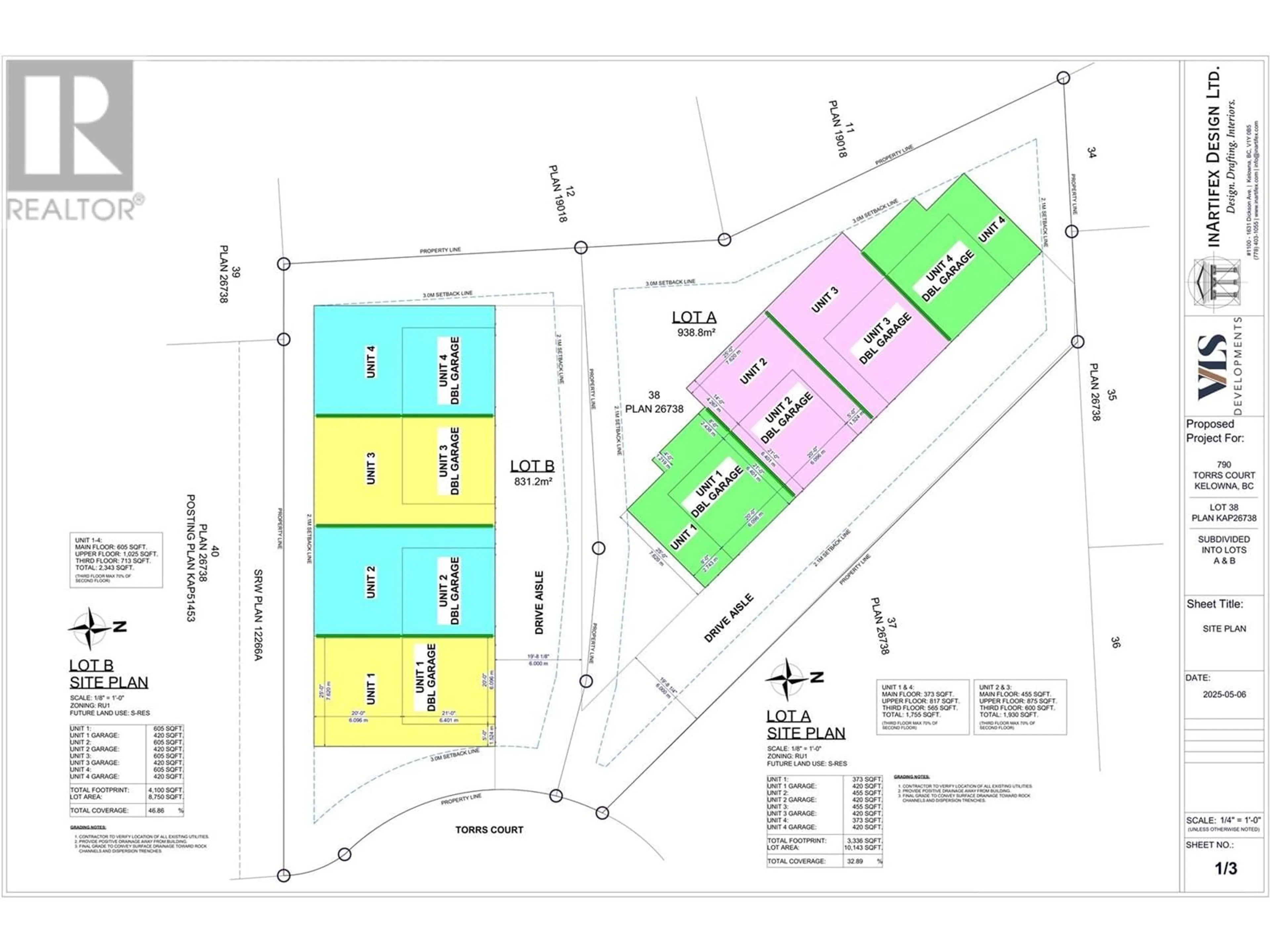 Floor plan for 790 TORRS COURT, Kelowna British Columbia V1W1B5