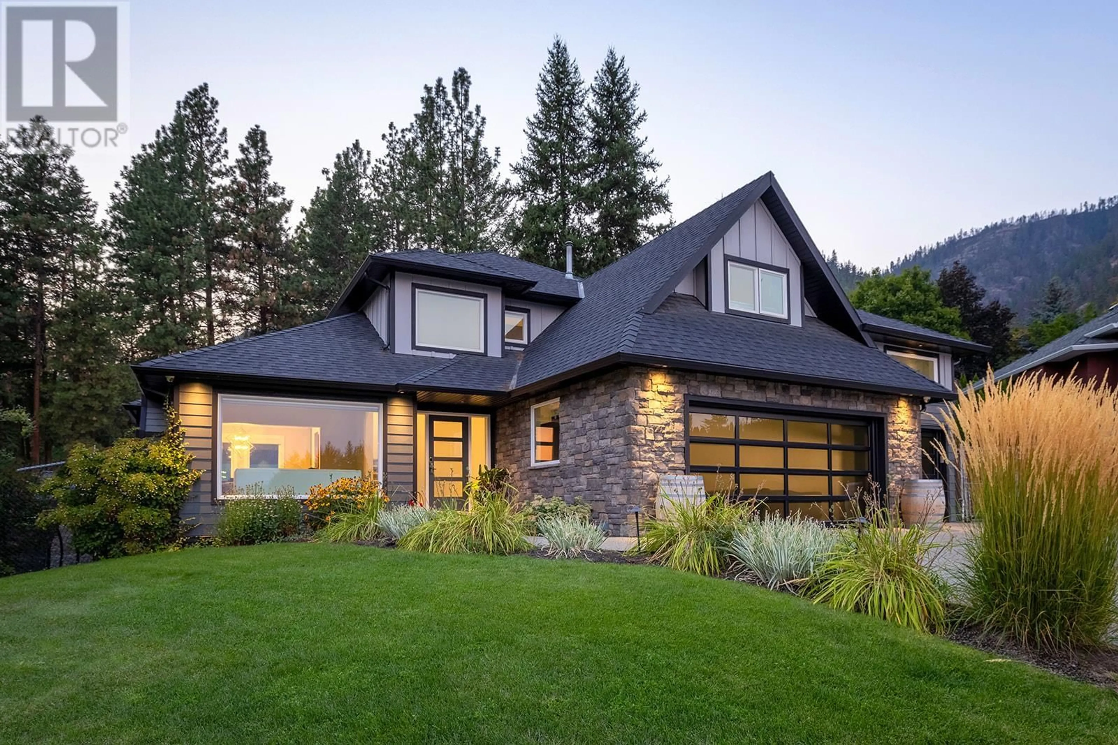 Home with brick exterior material, mountain view for 2227 SHANNON WOODS PLACE, West Kelowna British Columbia V4T2L9