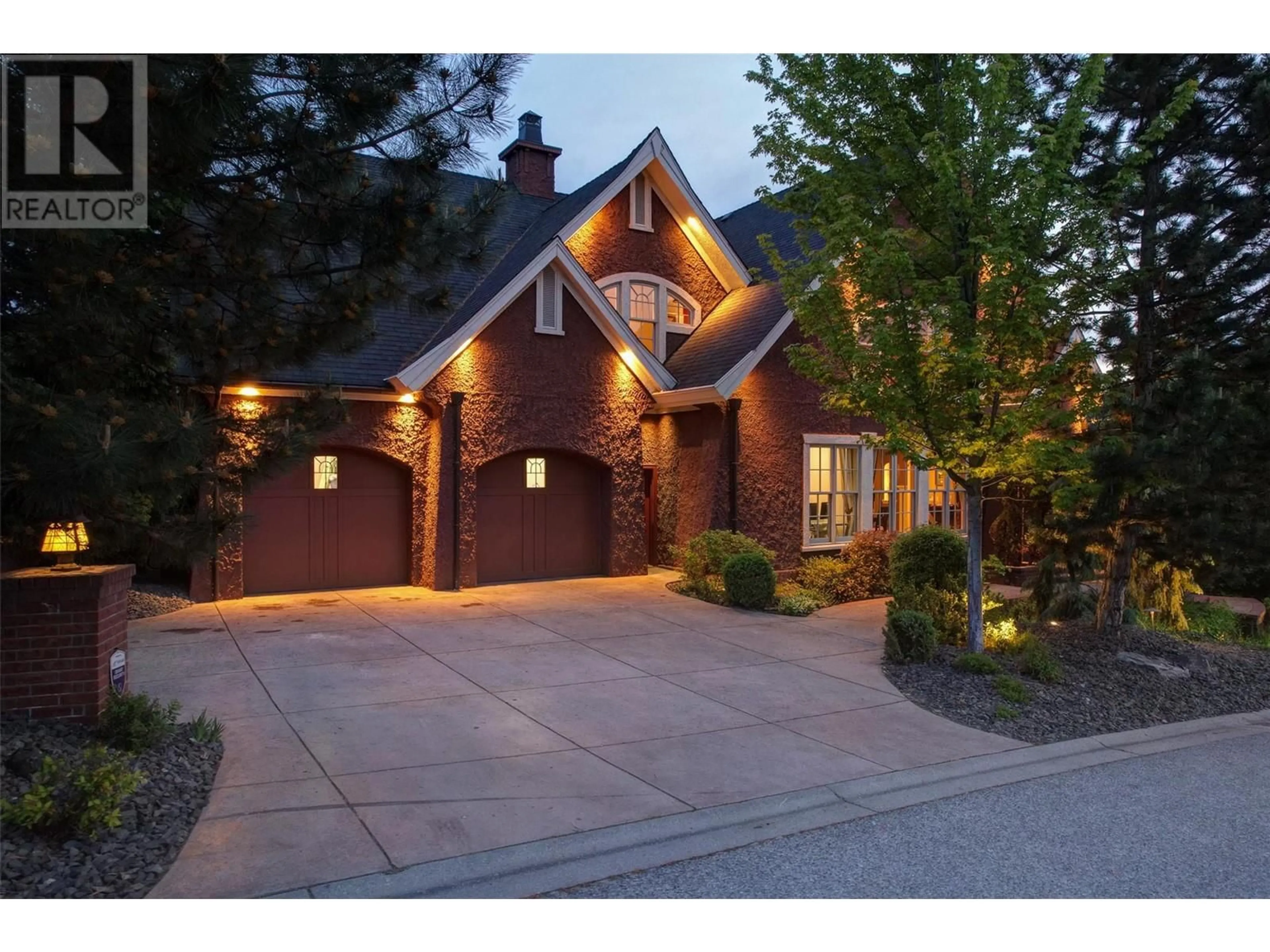 Home with brick exterior material, street for 965 WESTPOINT DRIVE, Kelowna British Columbia V1W2Z3