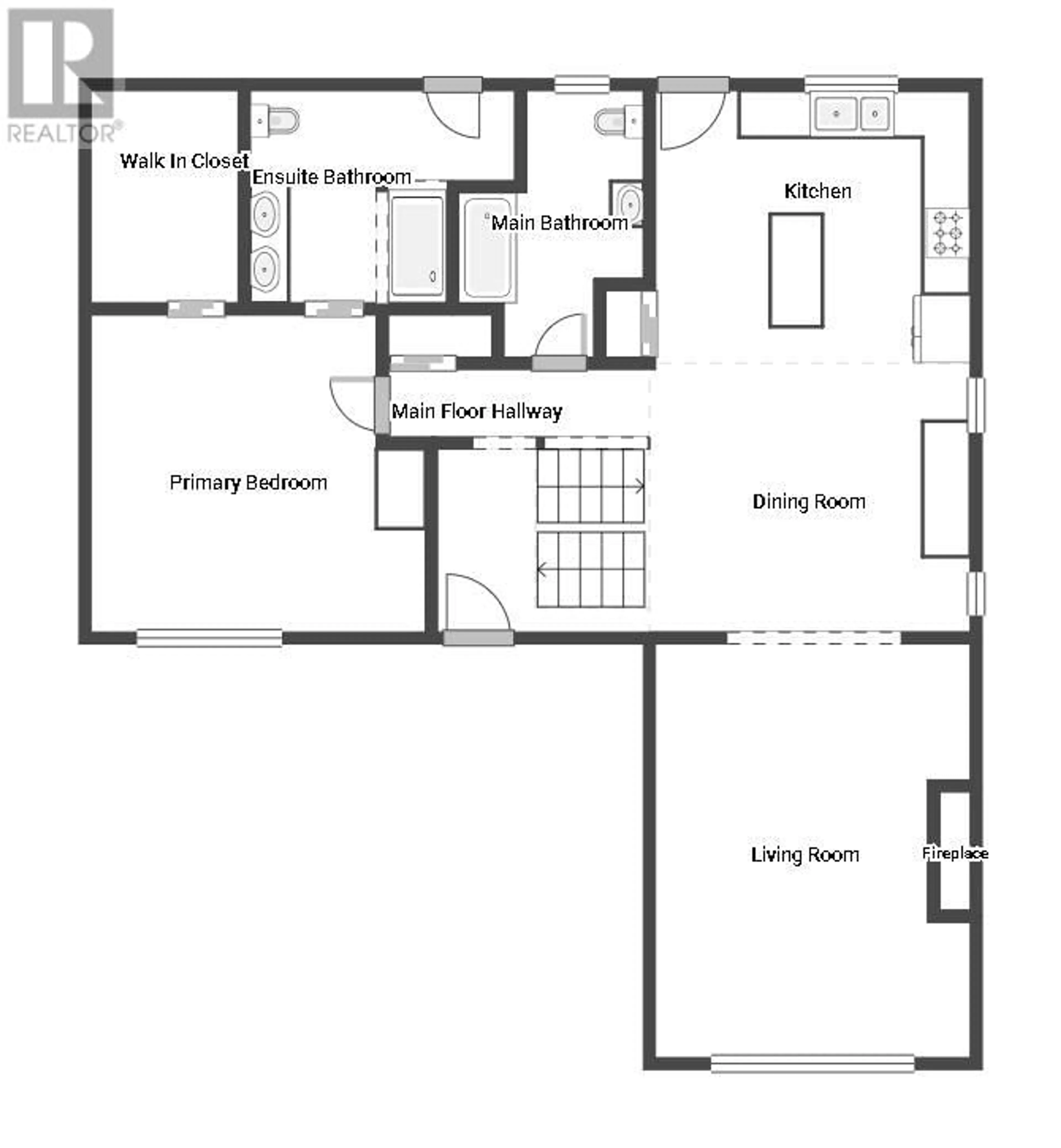 Floor plan for 920 FIFE ROAD, Kelowna British Columbia V1X1V5